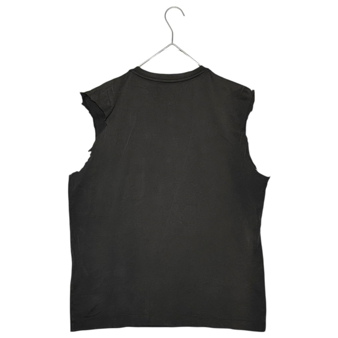 LOUIS VUITTON(ルイヴィトン) Cut-off Custom Monogram Print Pocket Sleeveless T-shirt カットオフ カスタム モノグラムプリント ポケット ノースリーブ Tシャツ S ブラック