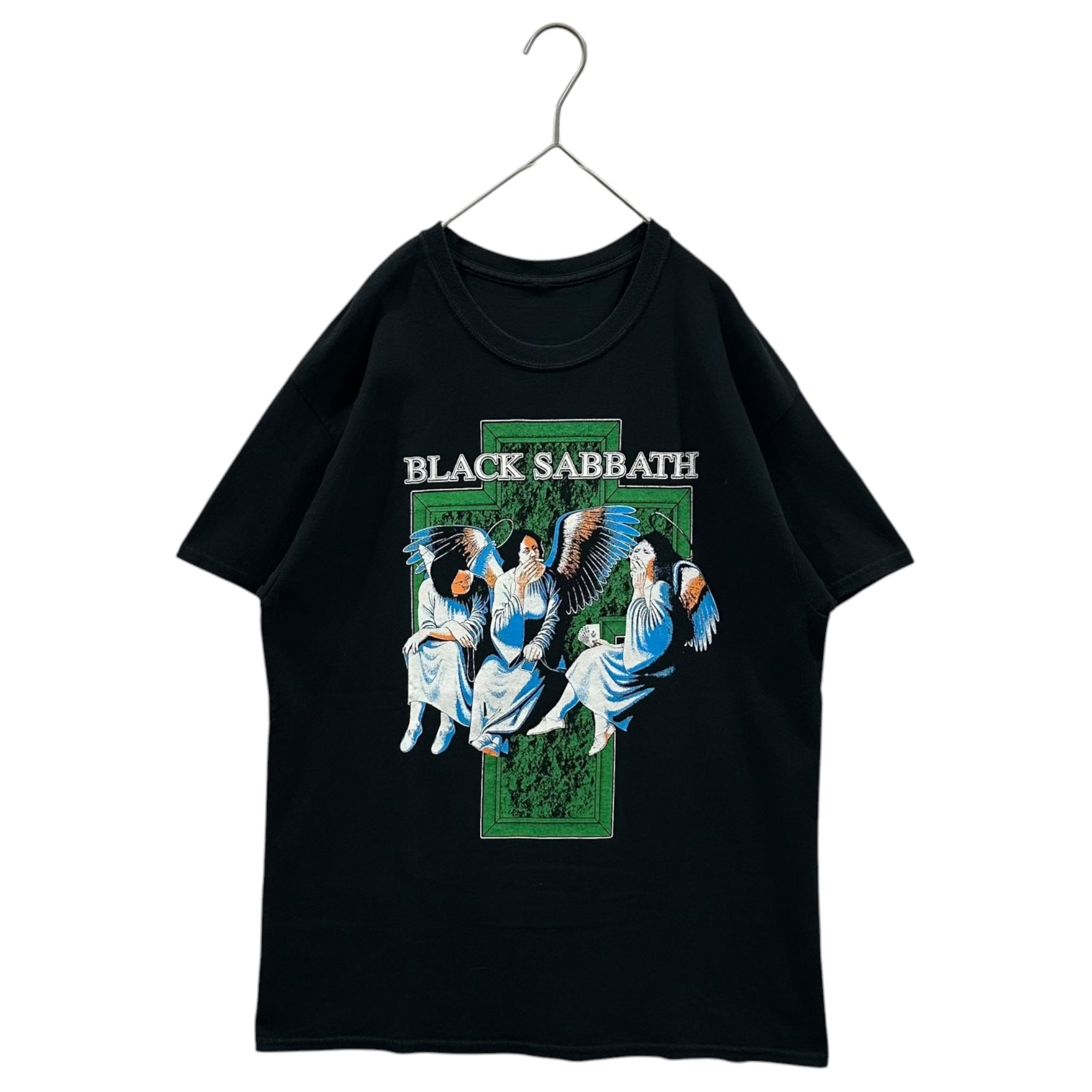 USED(ユーズド) Black Sabbath Print T-Shirt ブラック サバス プリント Tシャツ ブラック スモーキングエンジェル