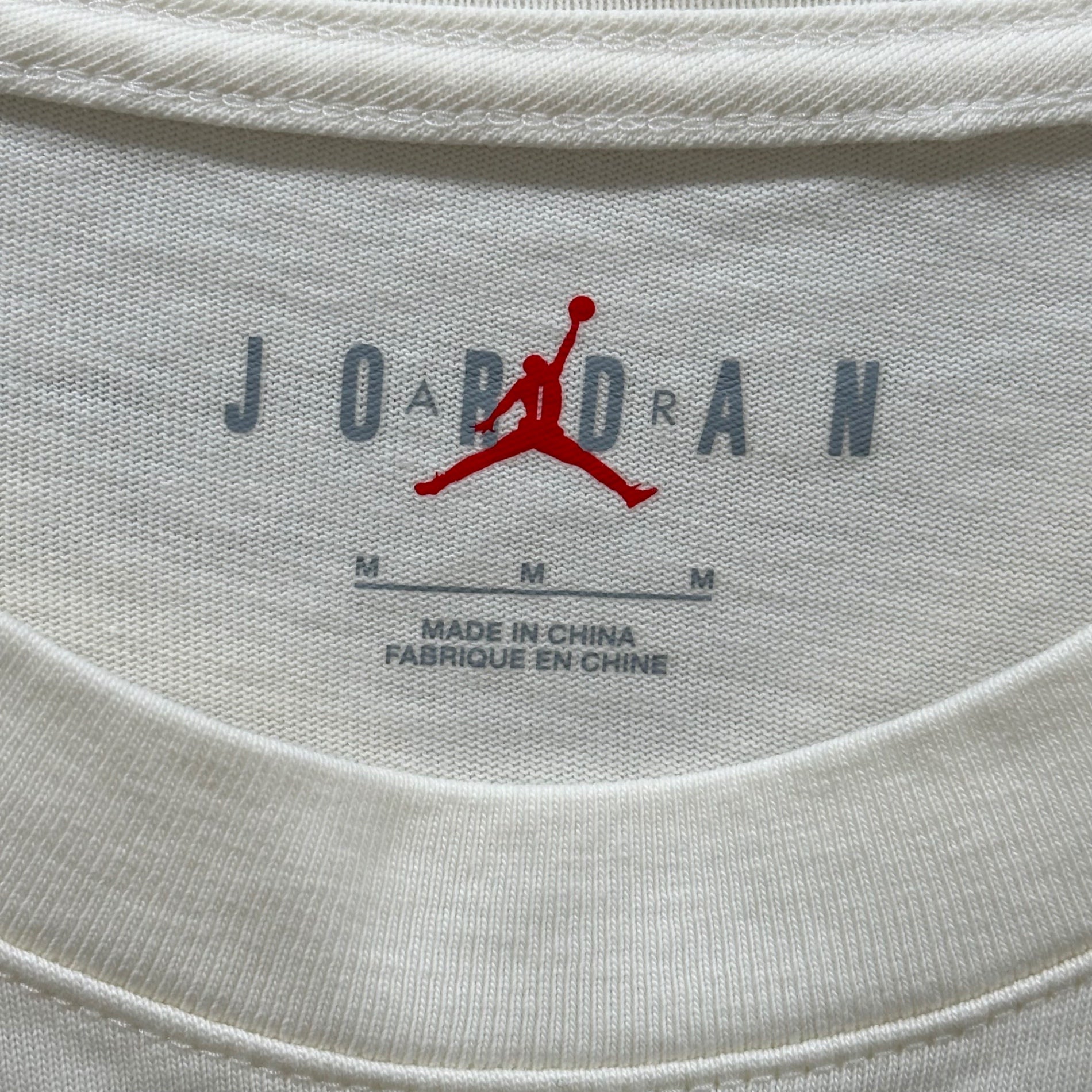 NIKE×Fragment Design×Travis Scott(ナイキ×フラグメントデザイン×トラヴィススコット) Air Jordan Travis Scott Fragment Tee "White" Tシャツ DJ0619-133 M ホワイト