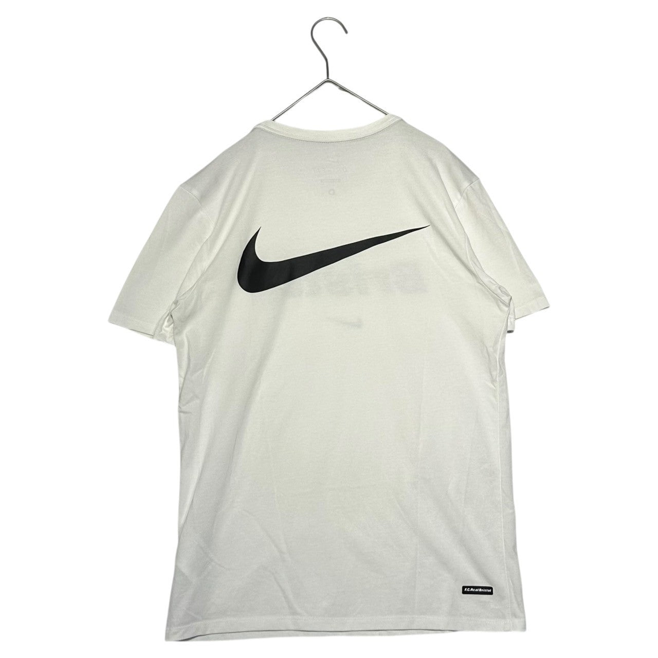 F.C.Real Bristol FCRB(エフシーレアルブリストル) LOGO S/S TEE ロゴ プリント 半袖 Tシャツ 823131-100 S ホワイト NIKE