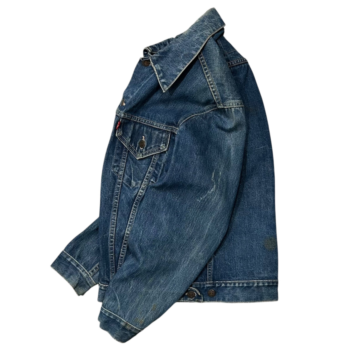 Levi's(リーバイス) 1963~1966's 558 Big E Long Denim Jacket デニム ジャケット 38 インディゴ 60's 60年代 3rd BIG E D&17刻印