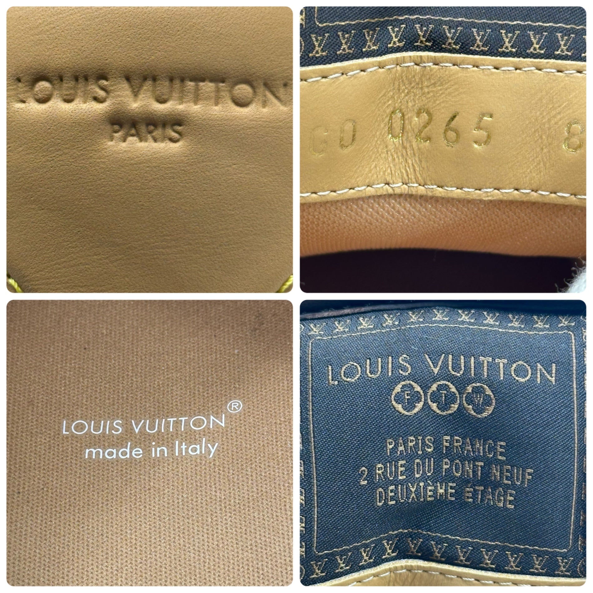 LOUIS VUITTON(ルイヴィトン) 25AW × NIGO Butter Soft Monogram ニゴー バター ソフト モノグラム スニーカー 1AIKVF 8(26.5cm程度) ブラウン 現行品