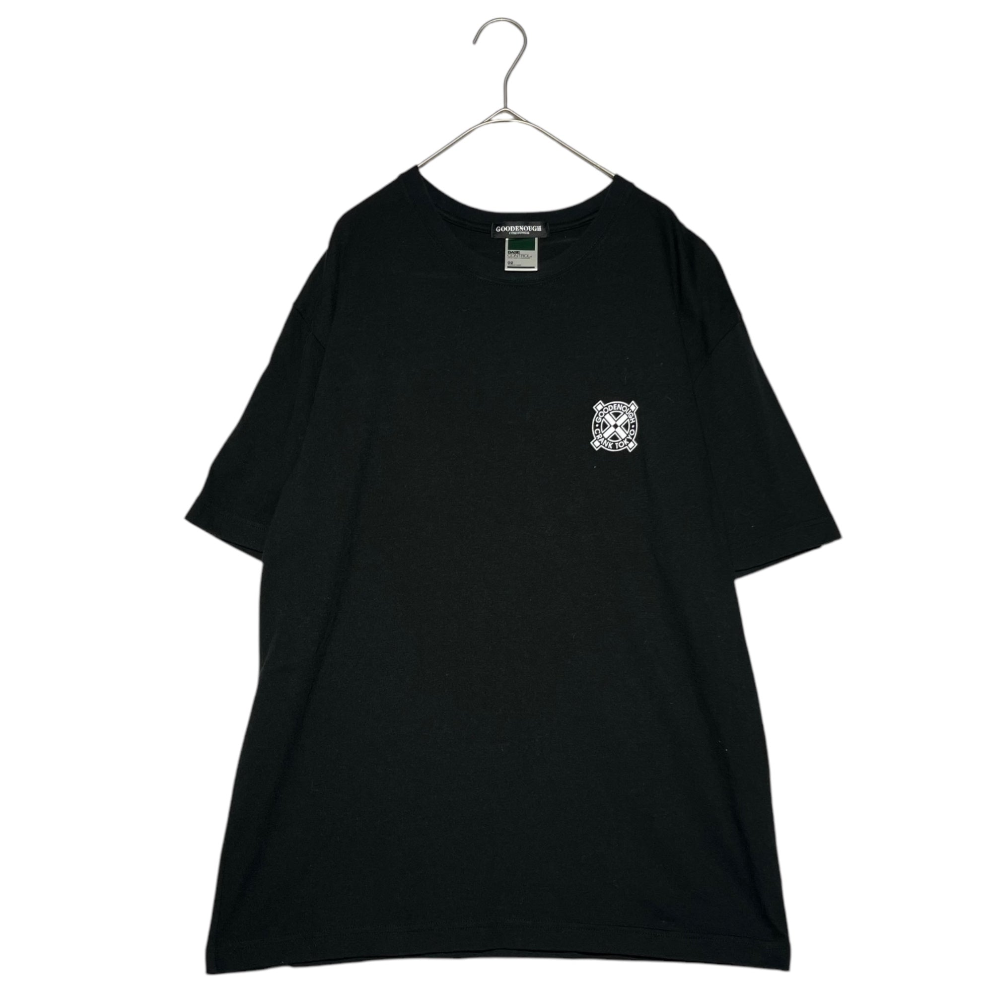 GOODENOUGH(グッドイナフ) Base control body back print T-shirt ベースコントロールボディ バックプリント Tシャツ M ブラック