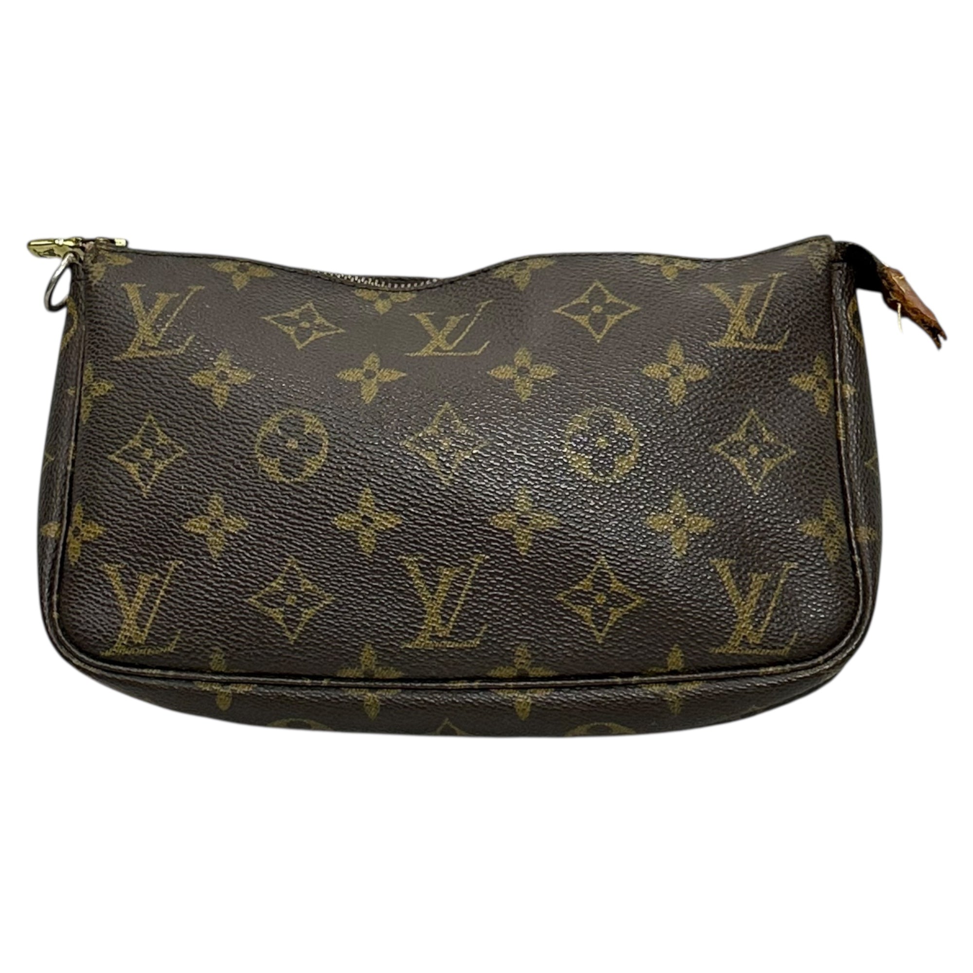LOUIS VUITTON(ルイヴィトン) Pochette Accessoire Monogram ポシェット アクセソワール モノグラム M82766 ブラウン AR1011 コスメ ポーチ