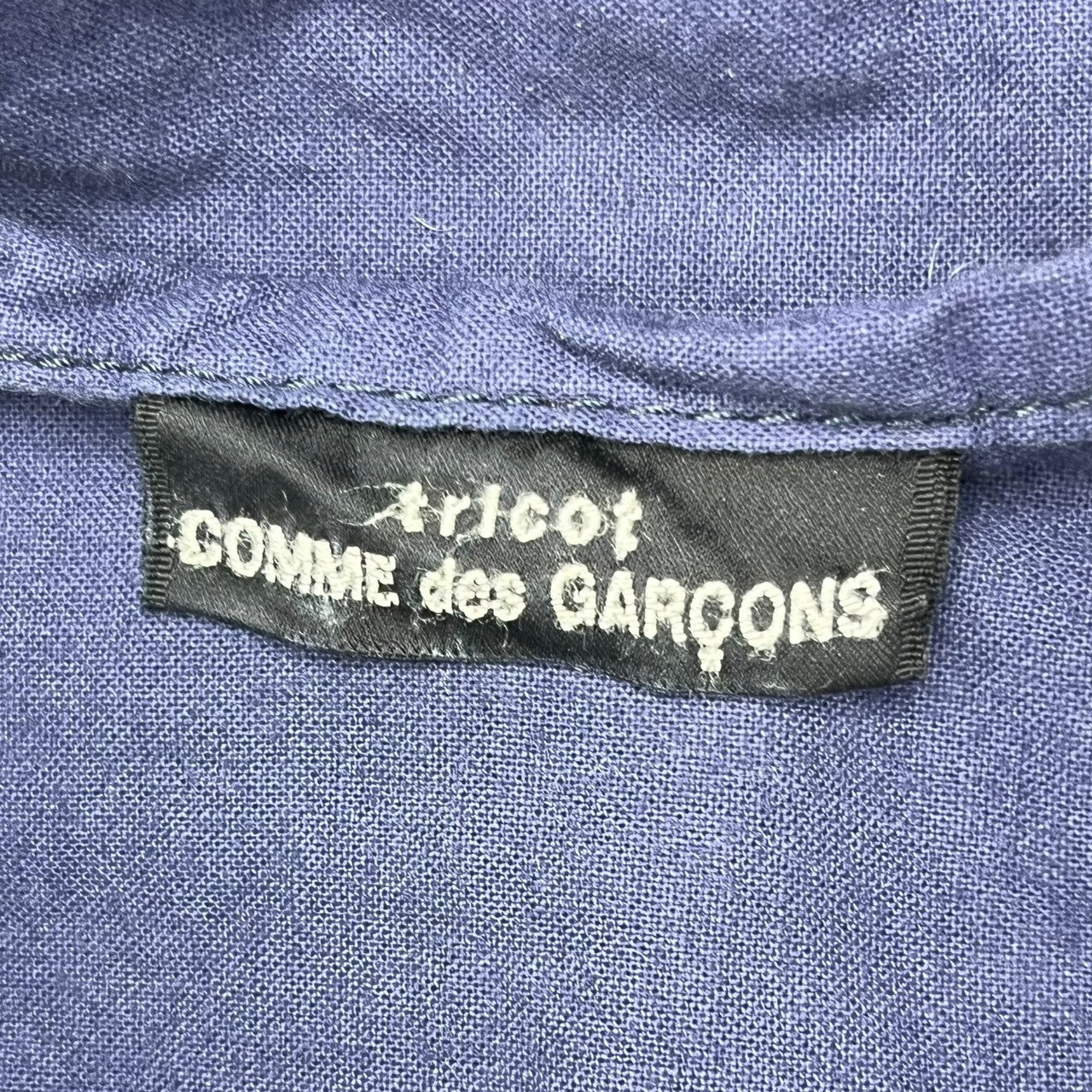 tricot COMME des GARCONS(トリココムデギャルソン) hand tote bag ハンドトートバッグ ネイビー