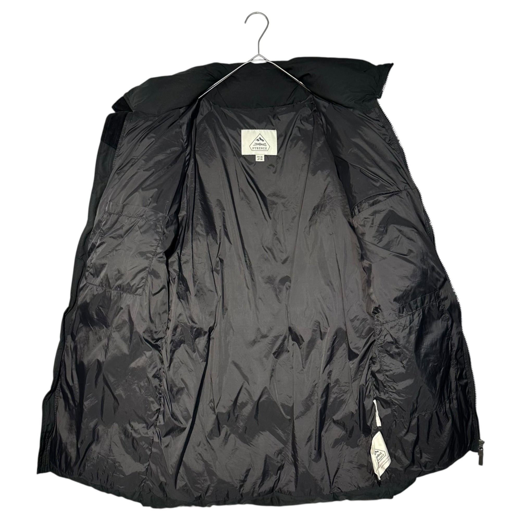 Pyrenex(ピレネックス) BARROW バロー ダウン コート HWK043 38(M程度) ブラック ジャケット