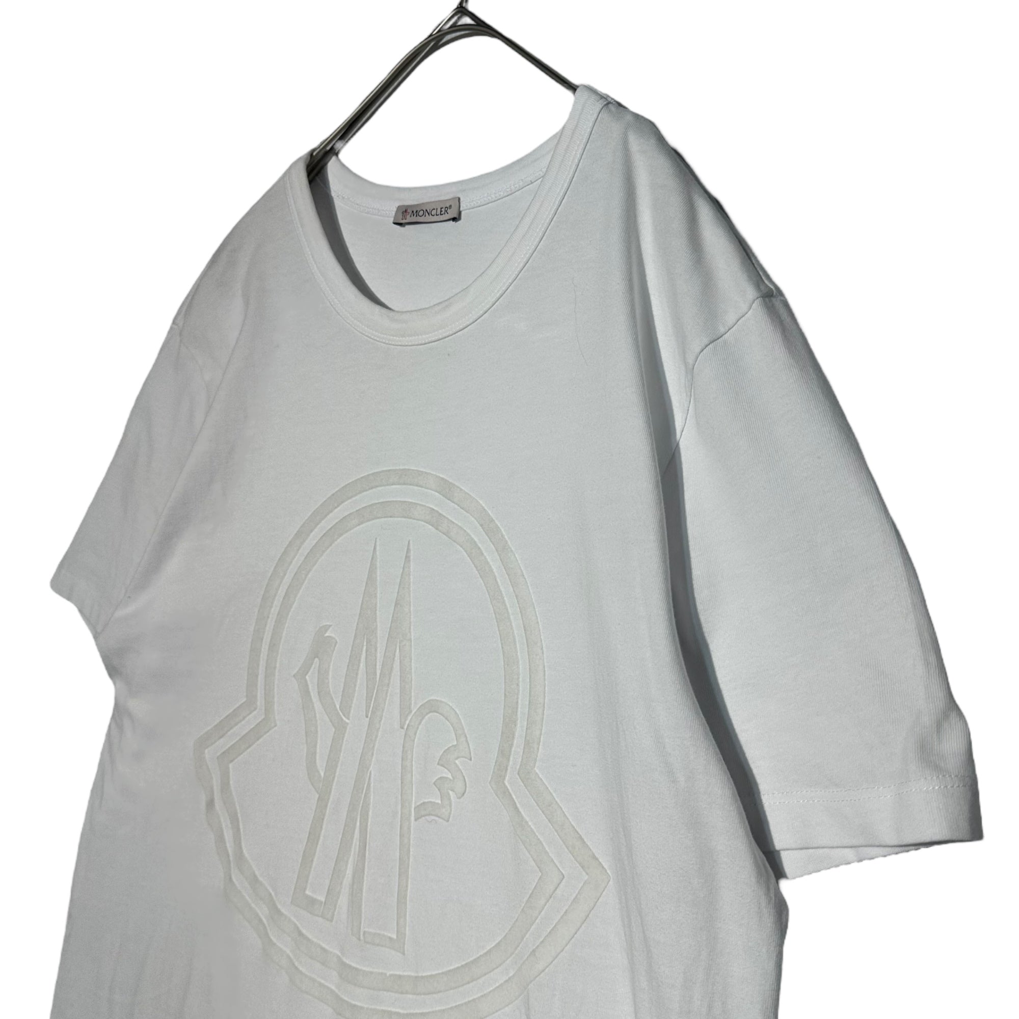 MONCLER(モンクレール) 20SS MAGLIA T-SHIRT プリント クルーネック Tシャツ F20918C74810 M ホワイト
