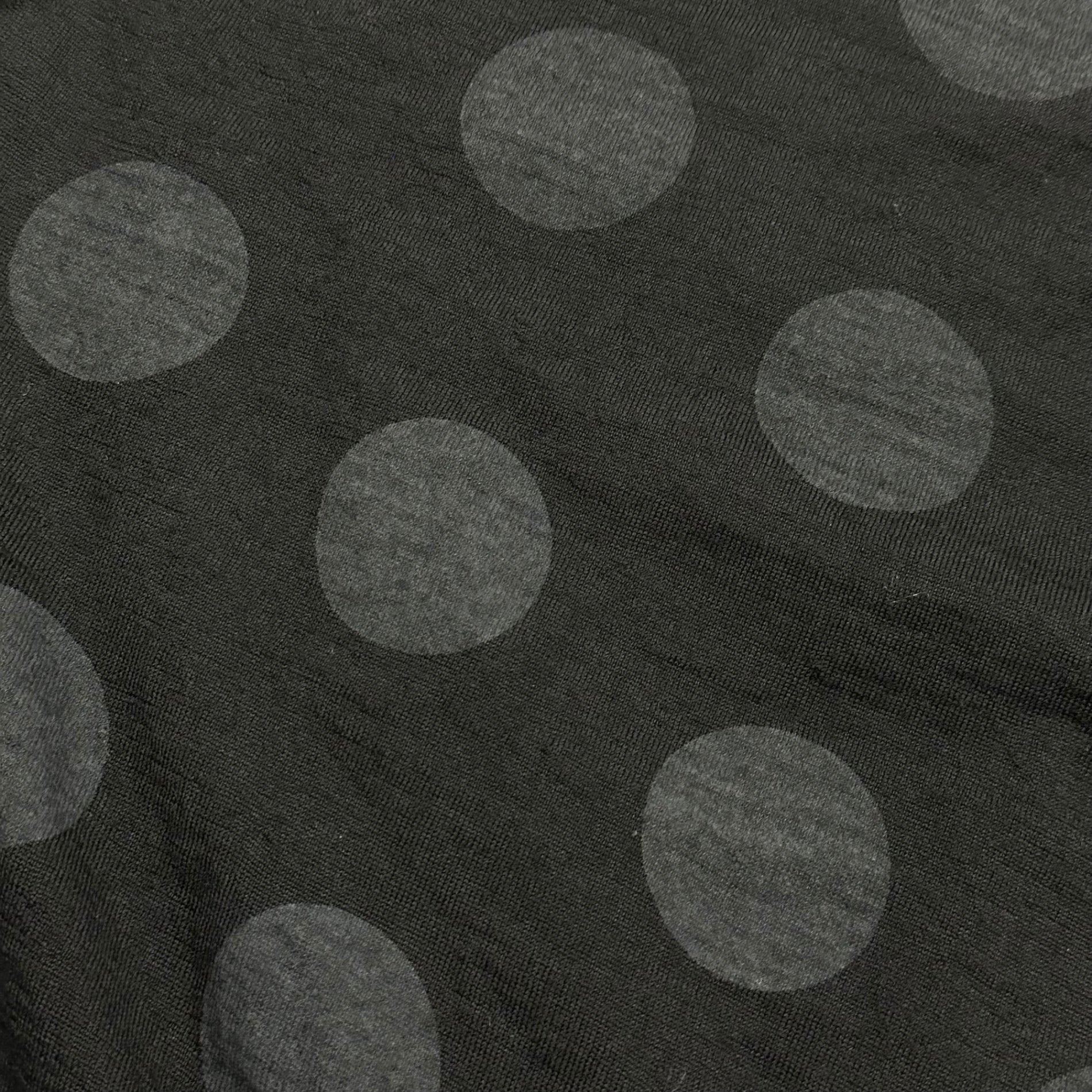 JUNYA WATANABE(ジュンヤワタナベ) 2026SS Asymmetric Polka Dot Wool Knit アシンメトリー ドット ウール ニット JQ-N019 L ブラック