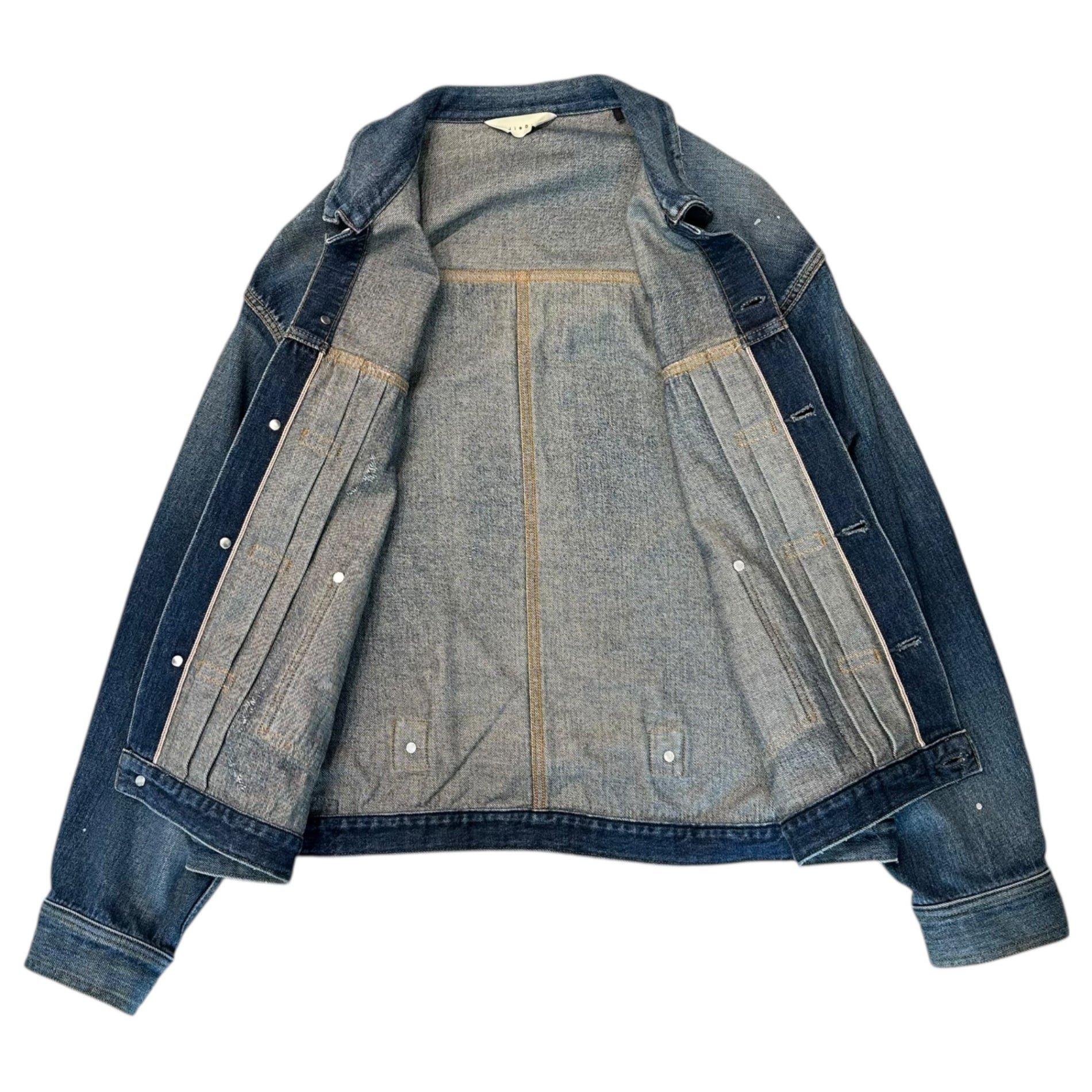 Jieda(ジエダ) 21AW SELVEDGE VINTAGE DENIM JACKET サベージ ヴィンテージ デニムジャケット Jie-21AW-JK08-B 2 インディゴ