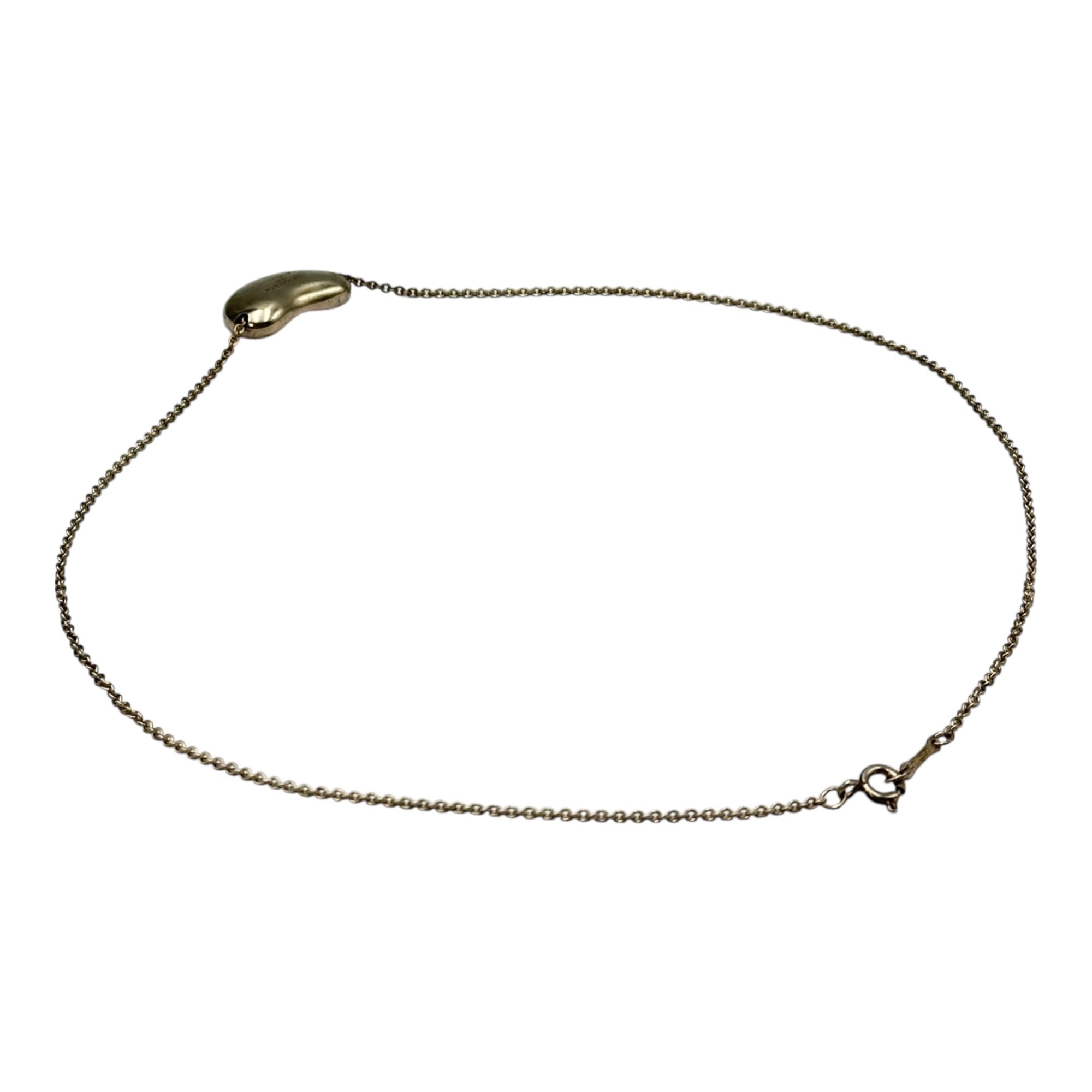 TIFFANY & CO.(ティファニー) Elsa Peretti Beans Top Necklace エルサ ペレッティ ビーンズ トップ ネックレス シルバー