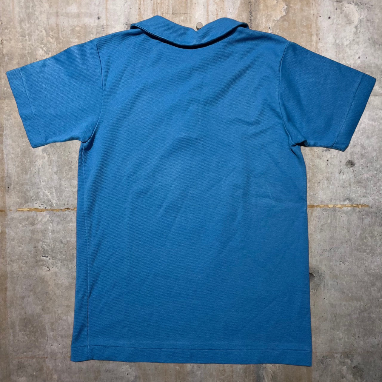 robe de chambre COMME des GARCONS(ローブドシャンブルコムデギャルソン) 90~00's丸襟ポロシャツ 表記なし(S~M程度) ブルー