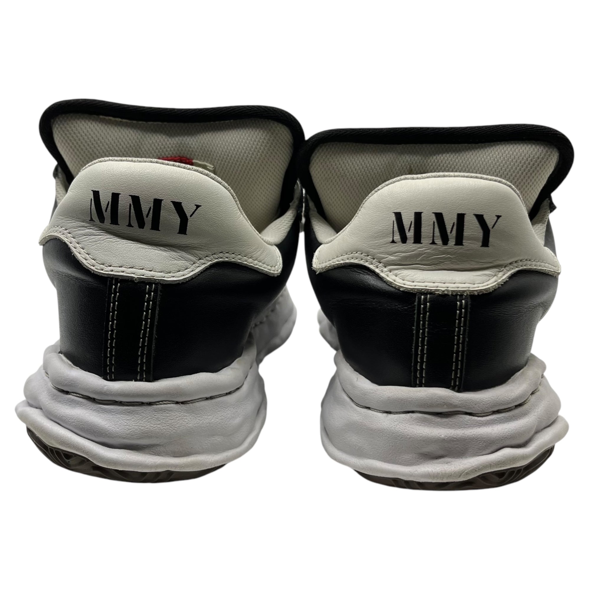 Maison MIHARA YASUHIRO(メゾンミハラヤスヒロ) "BLAKEY" original stc sole leather puffer Low-Top sneaker ブレイキ― レザー スニーカー A12FW723 42(26.5cm程度) ブラック 箱付