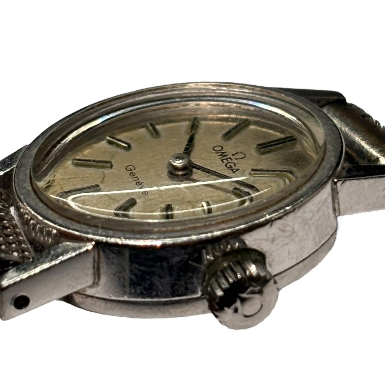 OMEGA(オメガ) Vintage Geneve wristwatch ヴィンテージ ジュネーブ 腕時計 シルバー 手巻き