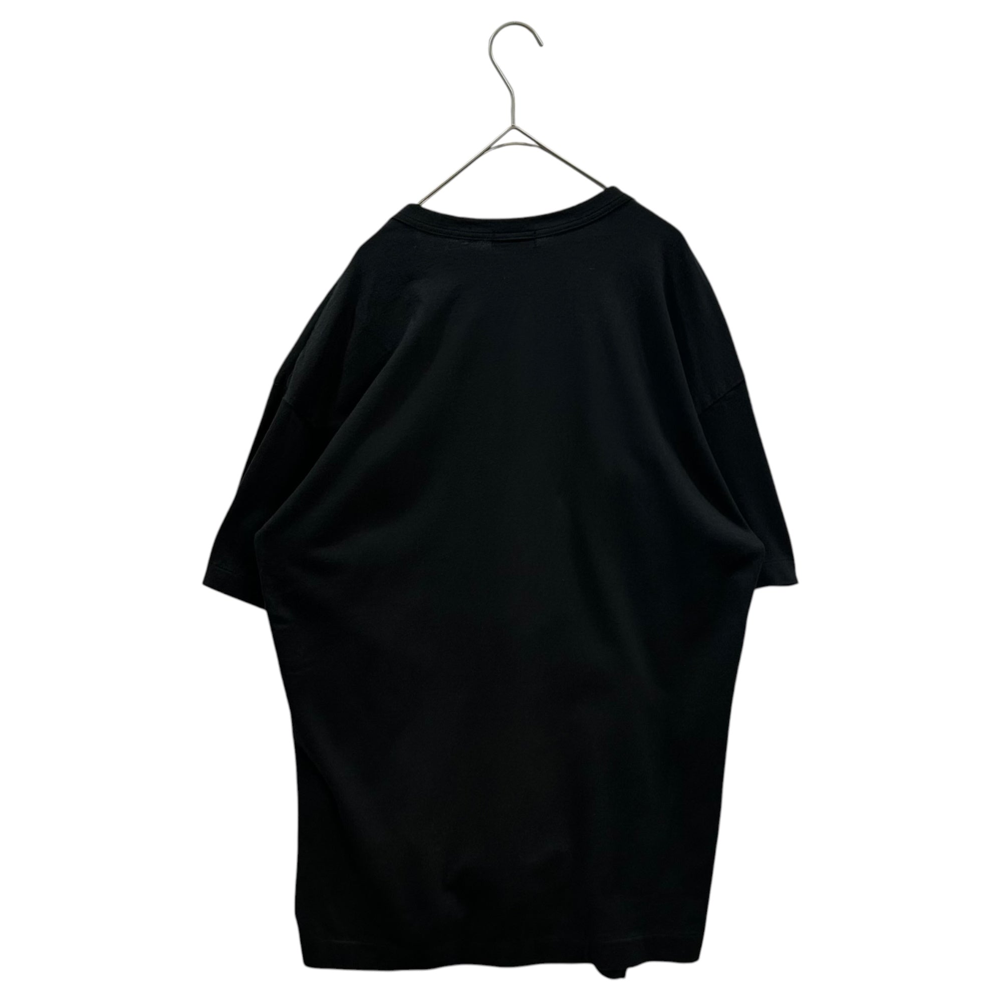 COMME des GARCONS HOMME PLUS(コムデギャルソンオムプリュス) 2019SS Shirred Gathered Oversized T-Shirt シャーリング ギャザー オーバーサイズ Tシャツ PC-T006 M ブラック AD2018