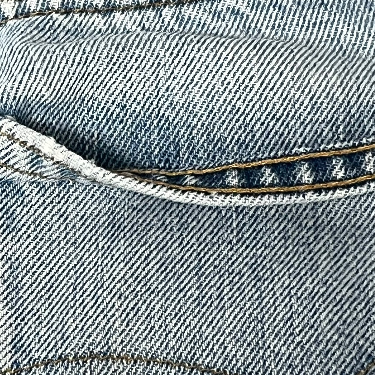 Levi's(リーバイス) 66後期 501 デニムパンツ/ヴィンテージ/ジーンズ W30 L34(実寸W29) ライトインディゴ USA製 裏ボタン6 セルビッチ 赤耳