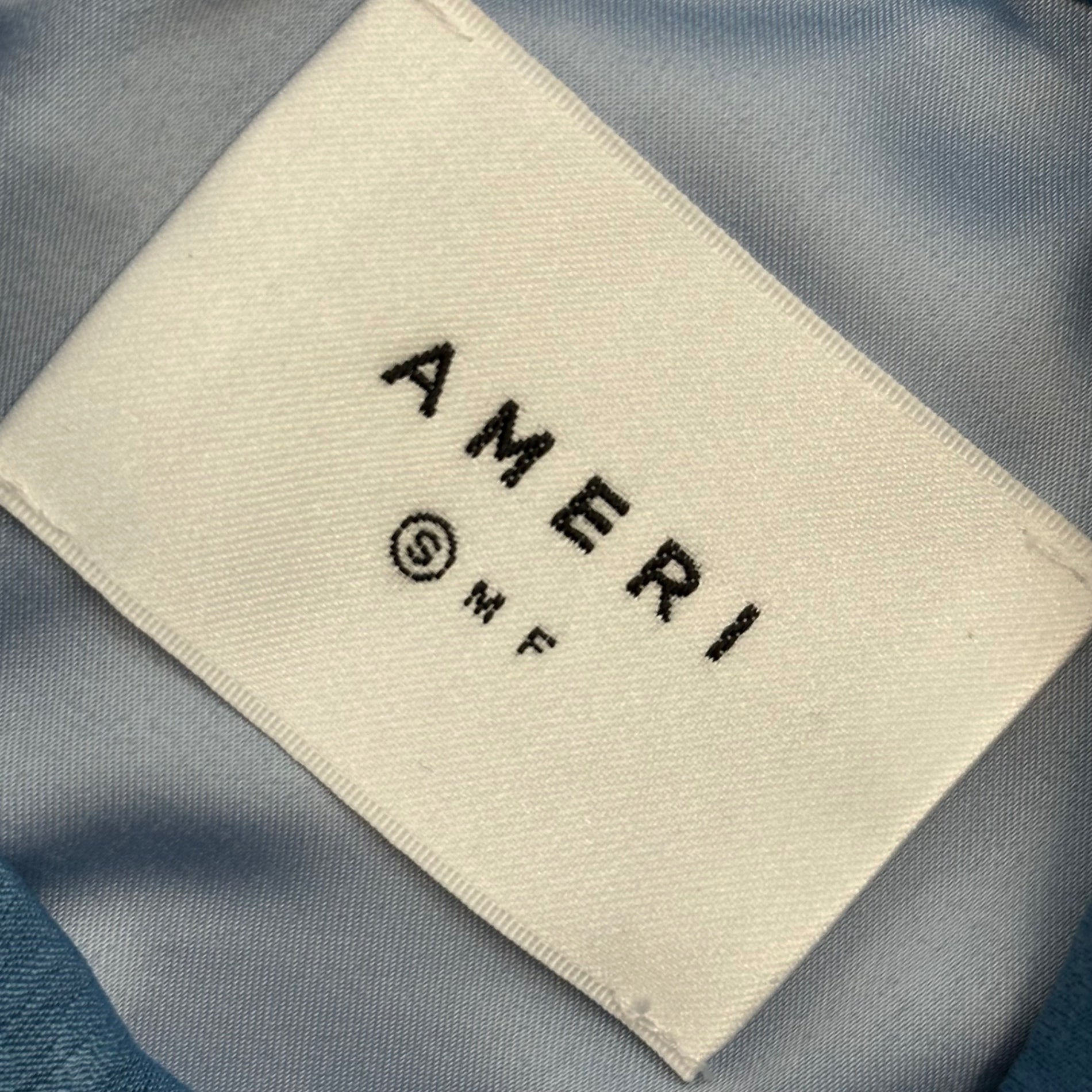 AMERI(アメリ) QUEUE BUTTON DRESS キュー ボタン ドレス ワンピース 01120540860 S ブルー