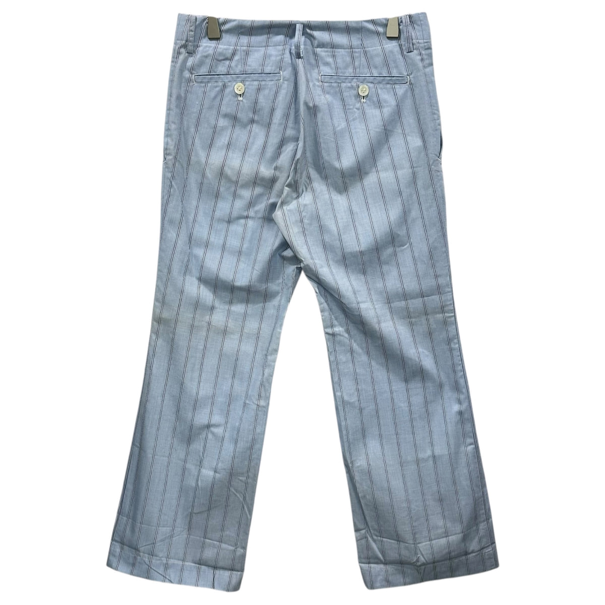 JUNYA WATANABE COMME des GARCONS(ジュンヤワタナベコムデギャルソン) 1999SS Straight Striped Pants ストレート ストライプ パンツ JP-10003S S ライトブルー AD1998 90s アーカイブ
