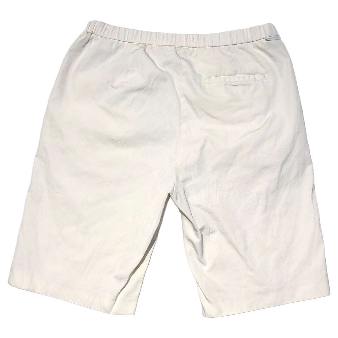 MONCLER(モンクレール) waist gathered shorts ウエスト ギャザー ハーフ パンツ ZIND1305759 42(XL程度) ホワイト