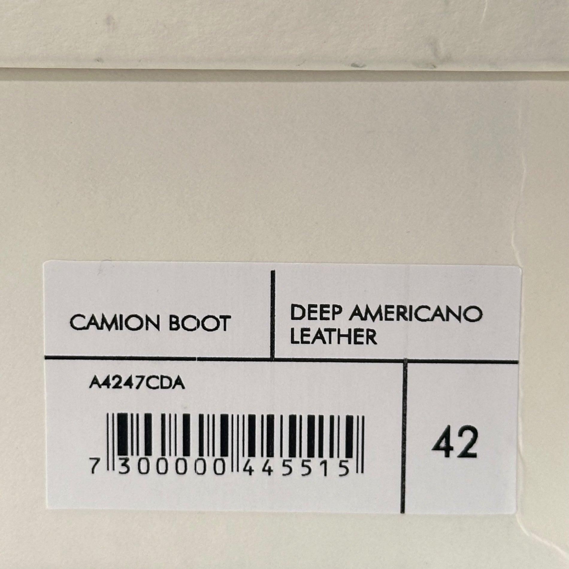 OUR LEGACY(アワーレガシー) CAMION BOOT - DDEP AMERICANO LEATHER カミオン ブーツ A4247CDA 42(27cm程度) ブラウン サイドジップ