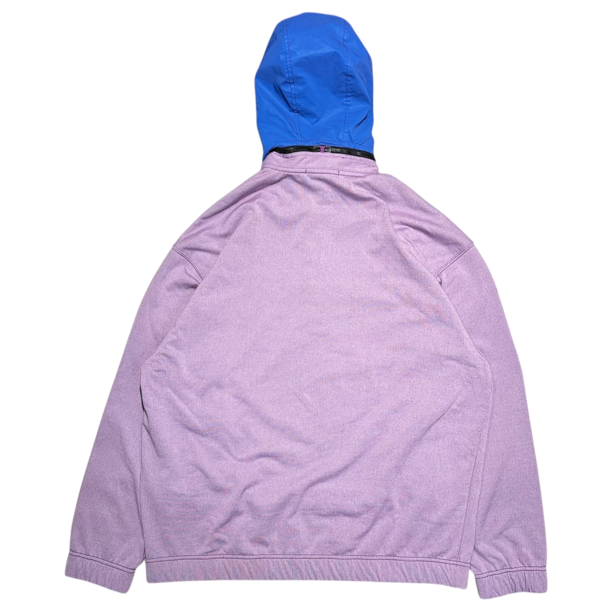 STONE ISLAND(ストーンアイランド) Marina Plated Dyed Hooded Sweat マリーナ プレート加工 染め フード付きスウェット 7815653X2 XL パープル