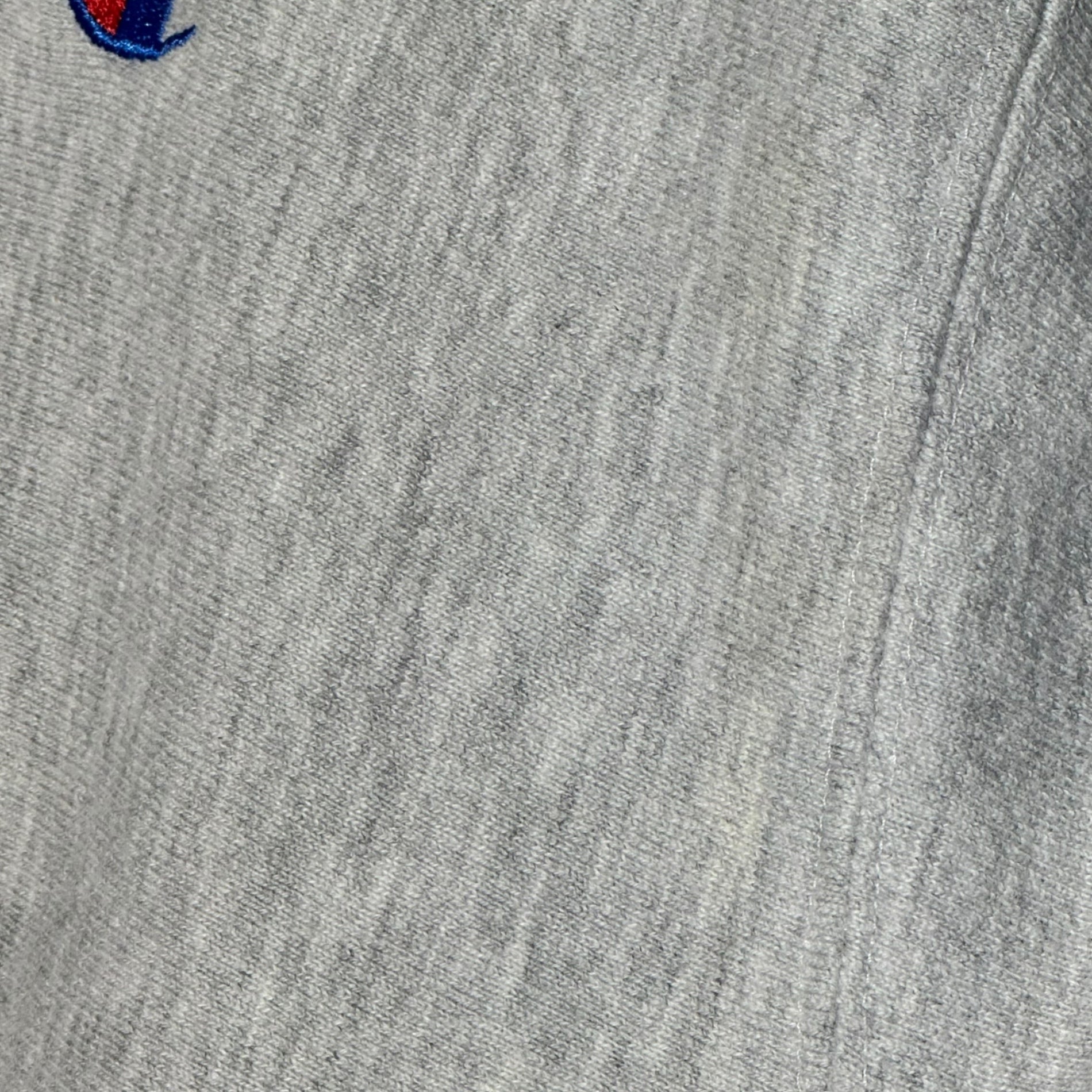 Champion(チャンピオン) 90's USA made REVERSE WEAVE Sweatshirt Blouson リバースウィーブ スウェット ブルゾン 表記無(M程度) ライトグレー 90年代 ヴィンテージ 古着 ジャケット トリコタグ USA製