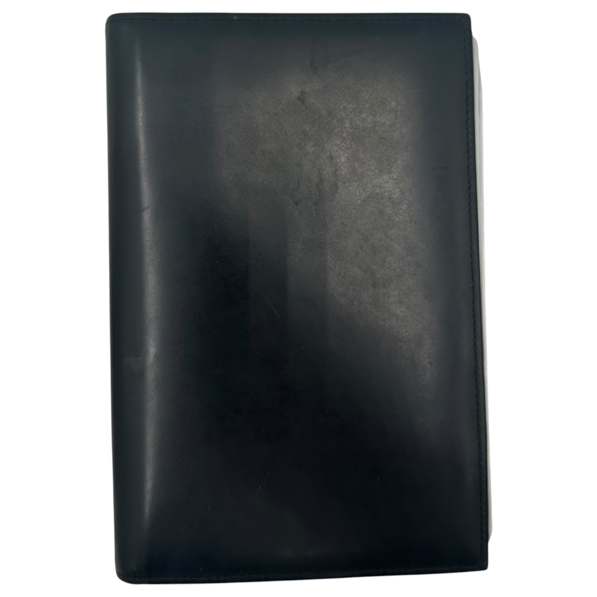 Jean Paul GAULTIER(ジャンポールゴルチエ) Metal Plate Notebook Cover メタル プレート 手帳 カバー ブラック×シルバー アーカイブ