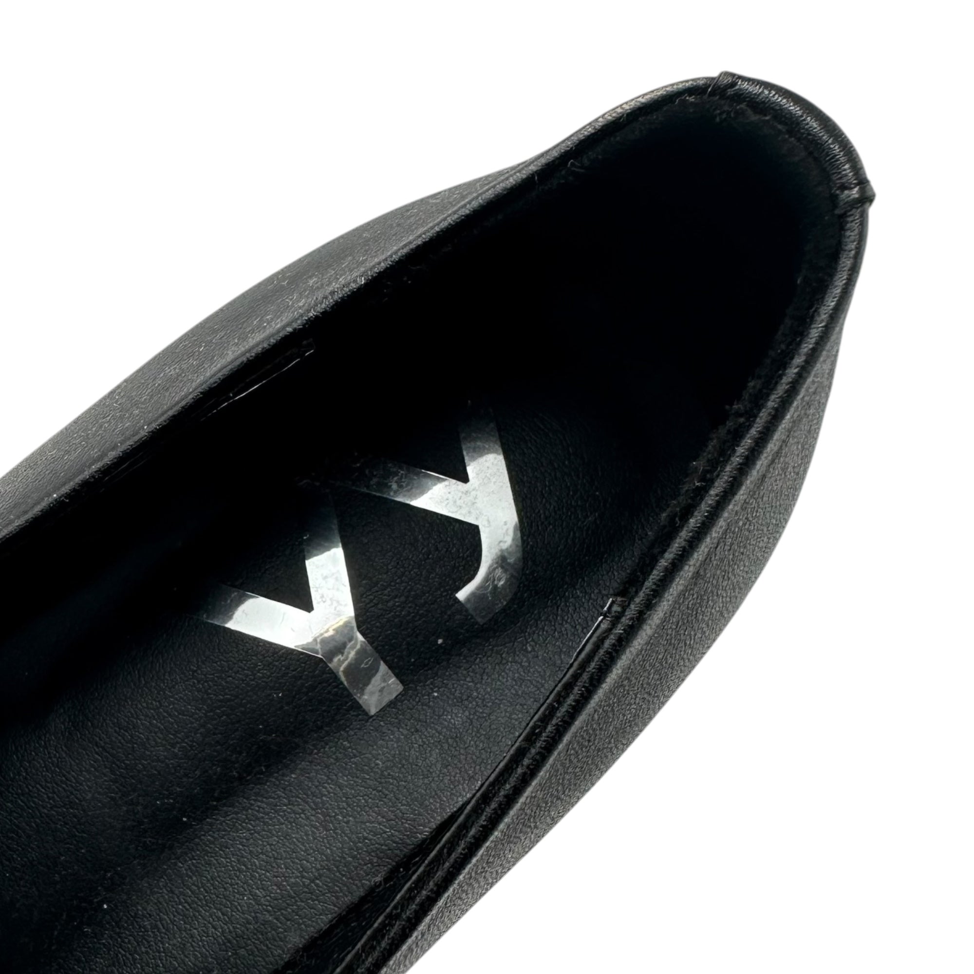 OPEN YY(オープンワイワイ) Black Tassel Loafers タッセル ローファー 37.5(で約24.0cm〜24.5cm) ブラック 革靴 PNG STORE 取扱