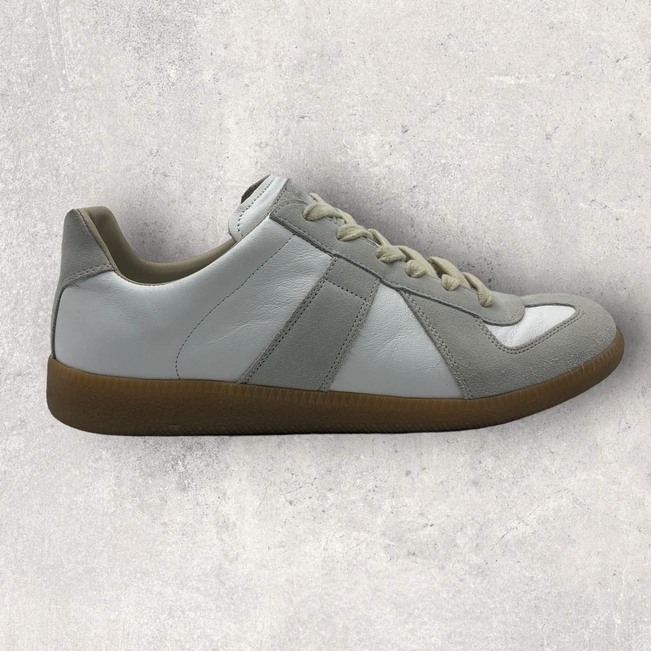 Maison Margiela(メゾンマルジェラ) 22SS GERMAN TRAINER ジャーマントレーナー ローカット スニーカー S57WS0236 40(25.5~26cm) ホワイト 22年モデル