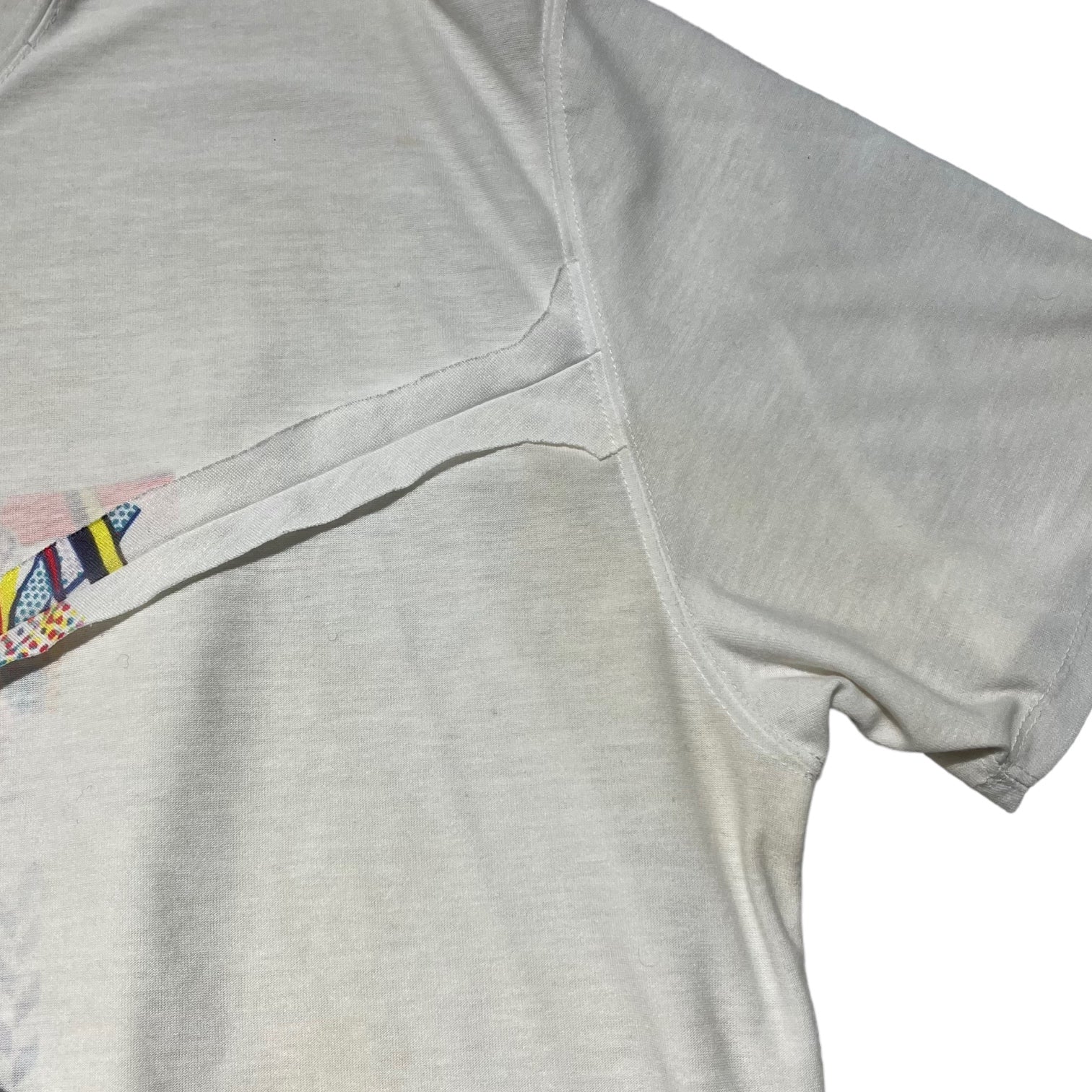 MIKIO SUZUKI(ミキオ ) Inside Out Design T-shirt インサイドアウト デザイン Tシャツ L ホワイト