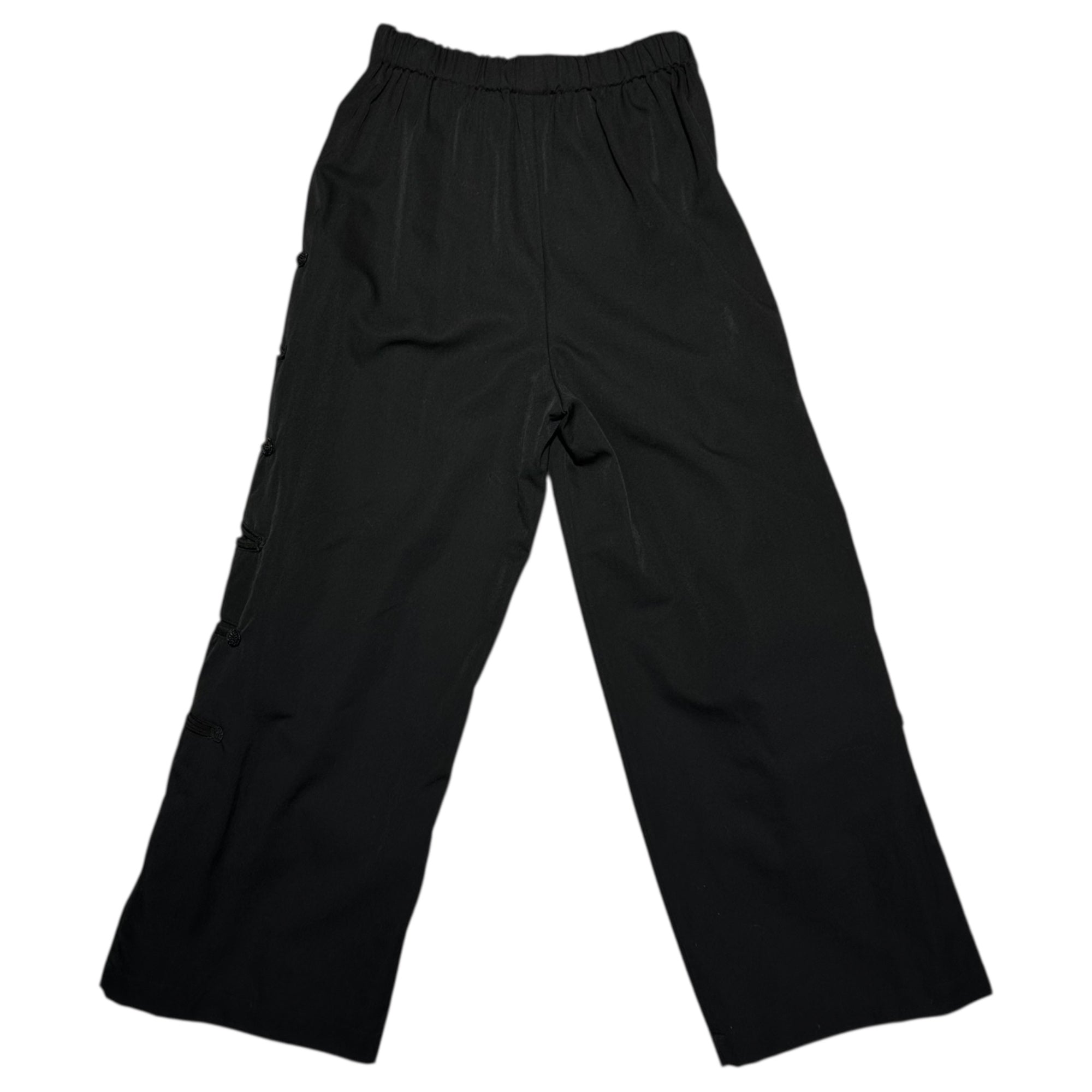 COMME des GARCONS COMME des GARCONS(コムデギャルソンコムデギャルソン) 06AW 6-pocket decorative straight slacks pants 6段 ポケット 装飾 ストレート スラックス パンツ RR-P002 SS ブラック AD2006