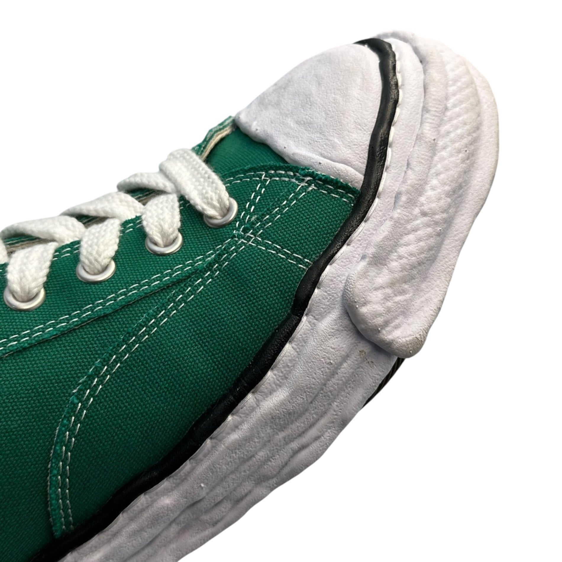 Maison MIHARA YASUHIRO(メゾンミハラヤスヒロ) PETERSON 23 Original Sole Canvas Low-Top Sneaker ピーターソン ローカット スニーカー A11FW702 44(28.0cm程度) グリーン