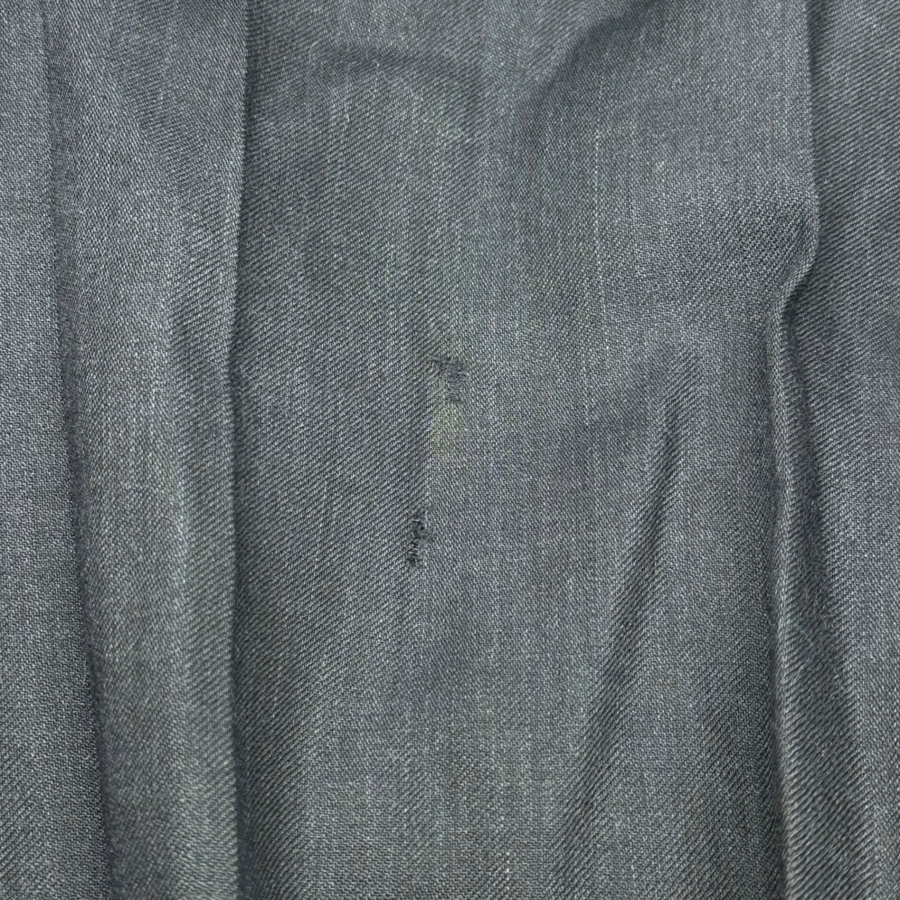 ISSEY MIYAKE(イッセイミヤケ) 70~80's Gathered neck wide-silhouette wool smock shirt ギャザーネック ワイドシルエット ウール スモック シャツ 70年代~80年代 JG14850 FREE ネイビー 初期生産品 稀少