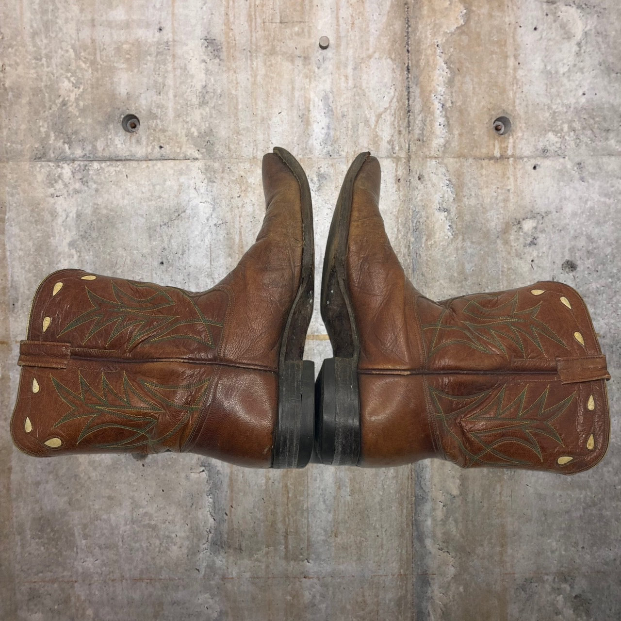 NEOLITE(ネオライト) 70~80'sウエスタンブーツ 表記消え ブラウン