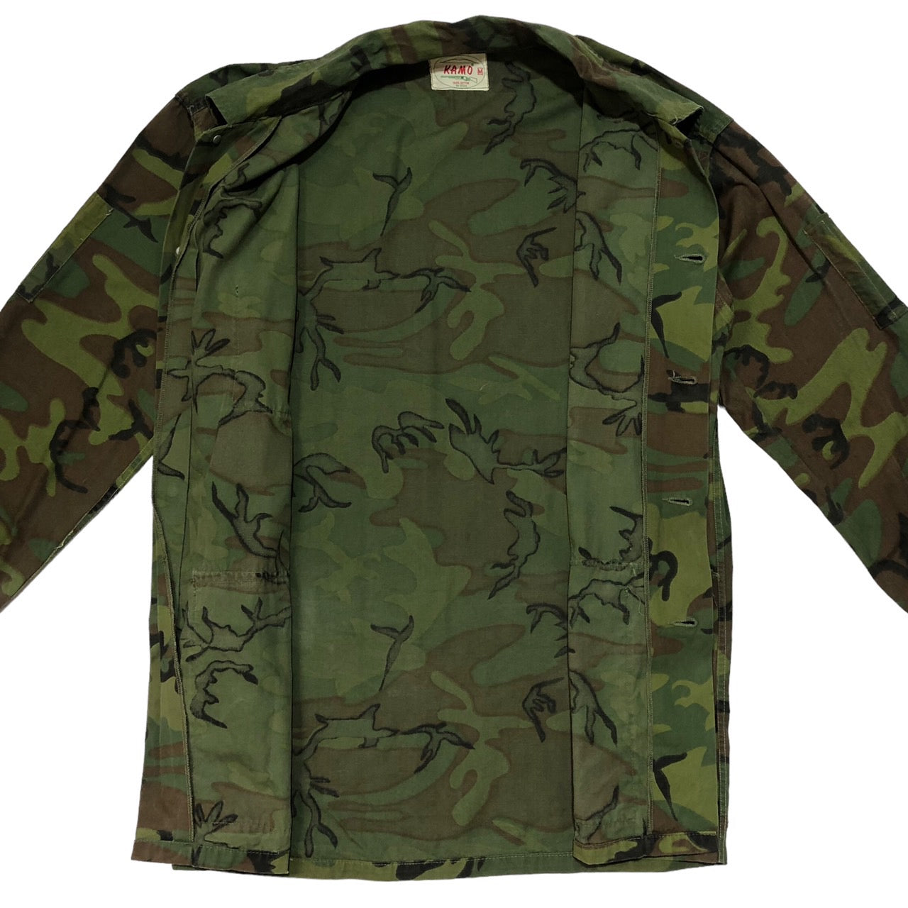 KAMO(カモ) 60's~70’s ハンティングジャケット/迷彩/ダックハンターカモ/ヴィンテージ M オリーブ/カーキ/グリーン系 60年代~70年代