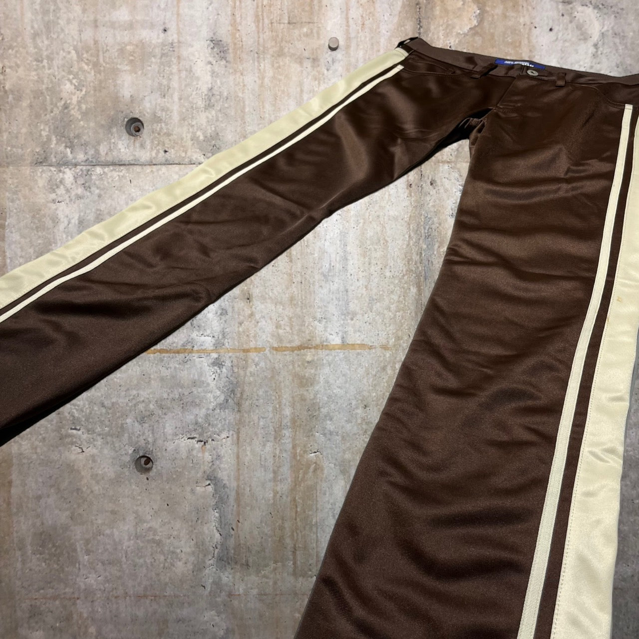 COMME des GARCONS JUNYA WATANABE MAN(コムデギャルソンジュンヤワタナベマン) 07SSサイドラインパンツ WS-S003 SS ブラウン AD2006