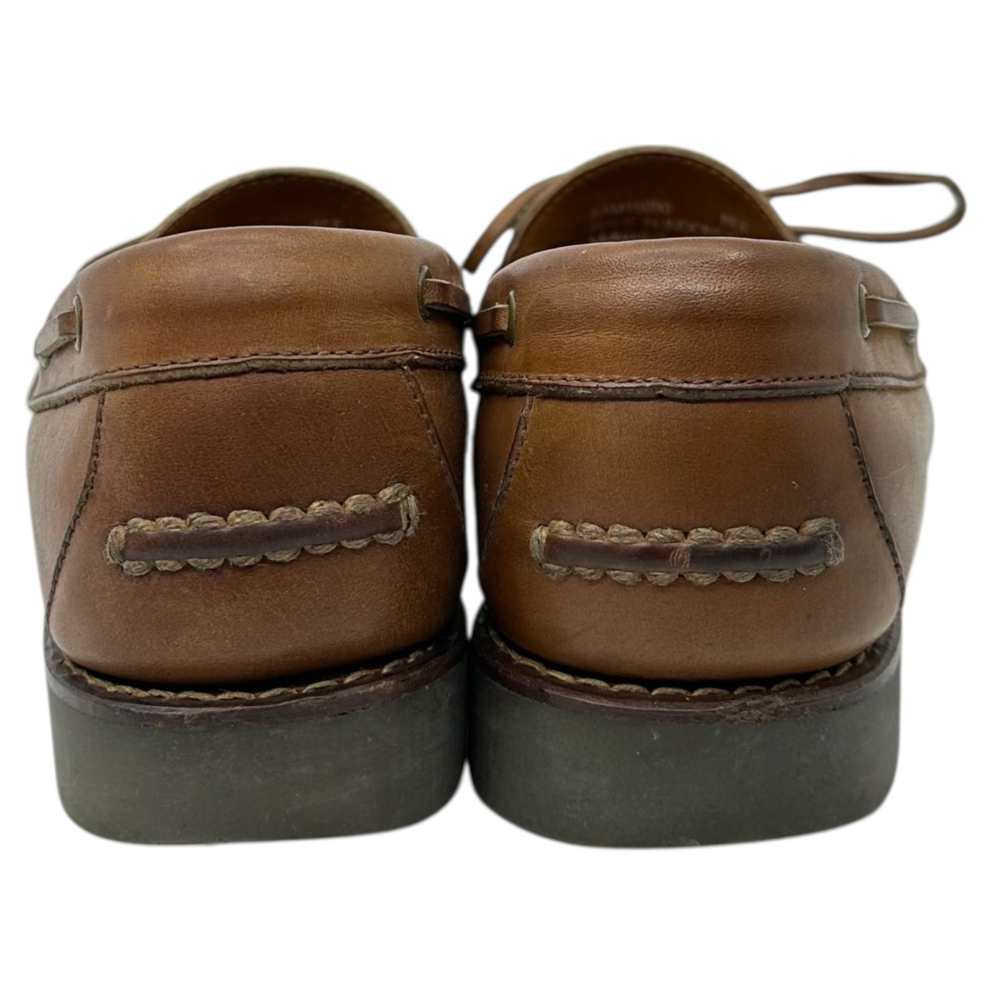 POLO RALPH LAUREN(ポロラルフローレン) Leather Deck Shoes レザー デッキ シューズ 8EE(26cm程度) ブラウン