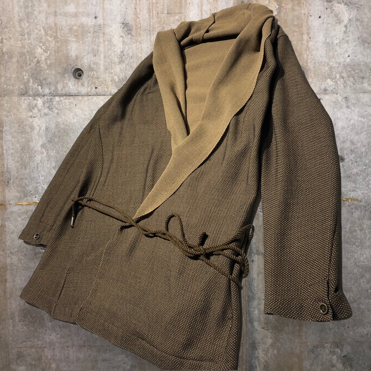 the Sakaki(ザサカキ) 居間着/imagi/羽織/カーディガン/ジャケット S ブラウン 廃版ブランド