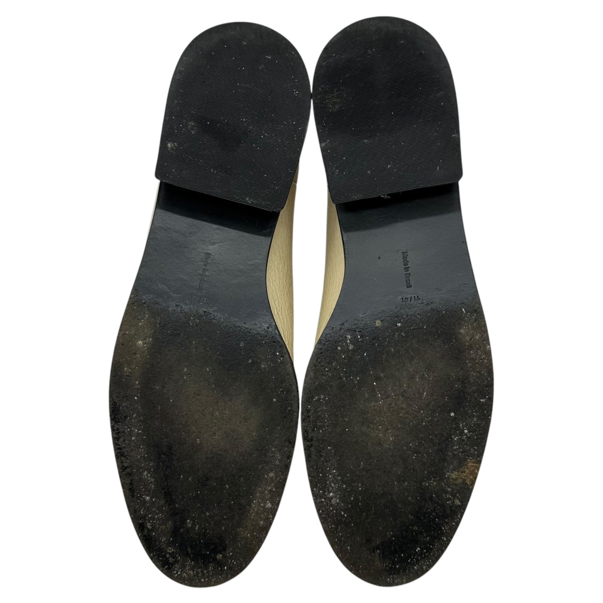 MERCEDES CASTILLO(メルセデス カスティロ) side gore leather boots サイドゴア レザー ブーツ 41(25.5cm程度) アイボリー