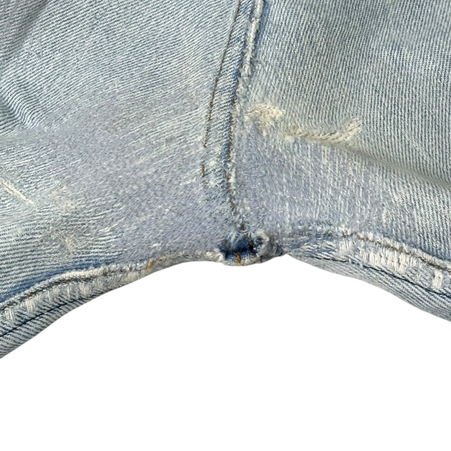 Maison Martin Margiela(メゾン マルタンマルジェラ) 00's ⓪ ⑩ Artisanal Reconstructed Denim Pants 本人期 アーティザナル デニム パンツ L インディゴ アーカイブ