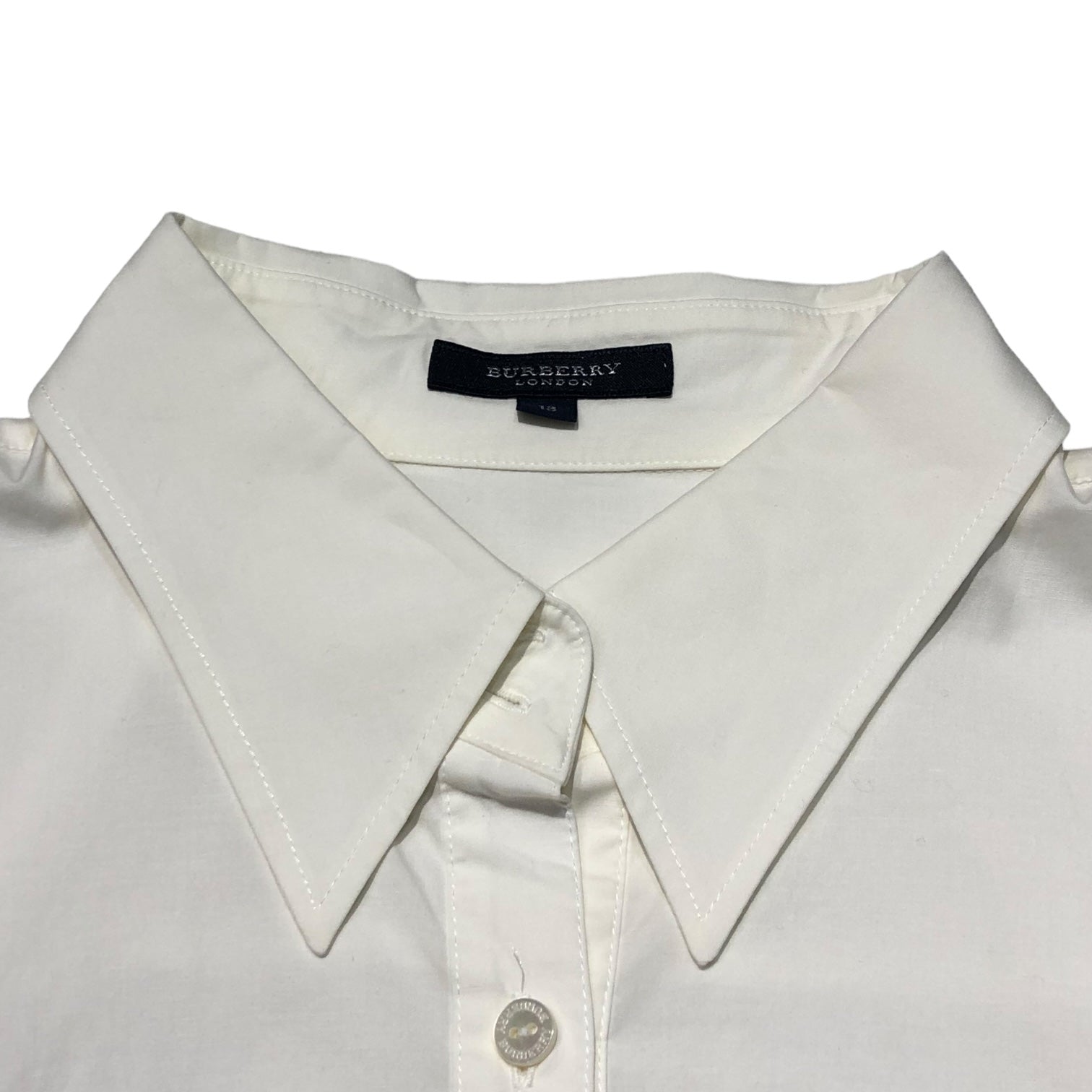BURBERRY LONDON(バーバリーロンドン) プルオーバーシャツ SIZE 13(L程度) ホワイト ●