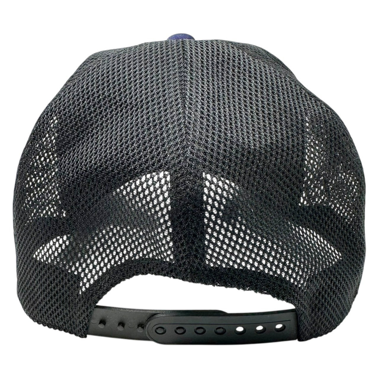 ELECTRIC COTTAGE(エレクトリックコテージ) EC badge 6-panel mesh switchover cap EC ワッペン 6パネル メッシュ切替 キャップ ネイビー×ホワイト