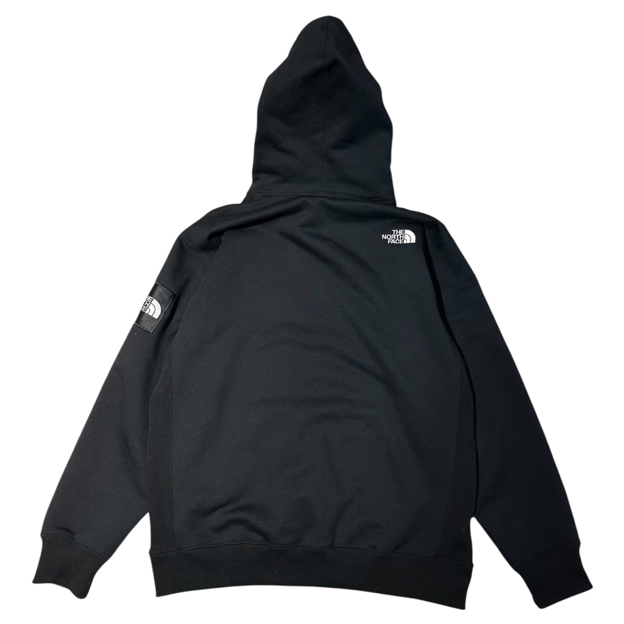 THE NORTH FACE(ノースフェイス) Square Logo Hoodie スクエアロゴフーディ プルオーバーパーカー NT62338 M ブラック