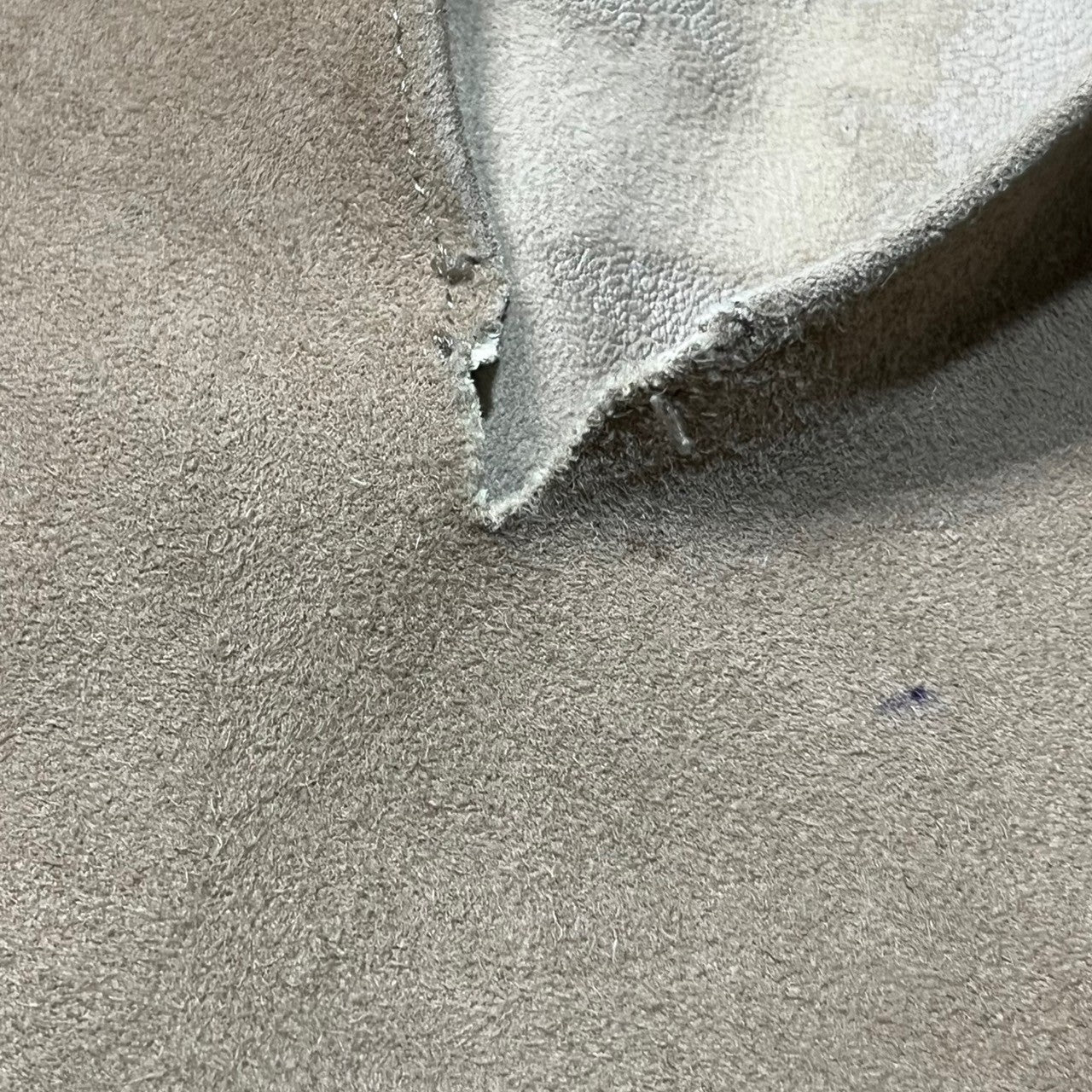 SEVEN BY SEVEN(セブンバイセブン) 16SS Vareuse type sheep skin pullover ヴァルーズタイプ シープスキン プルオーバー シャツ SS2016-7X7LTS SIZE S ベージュ