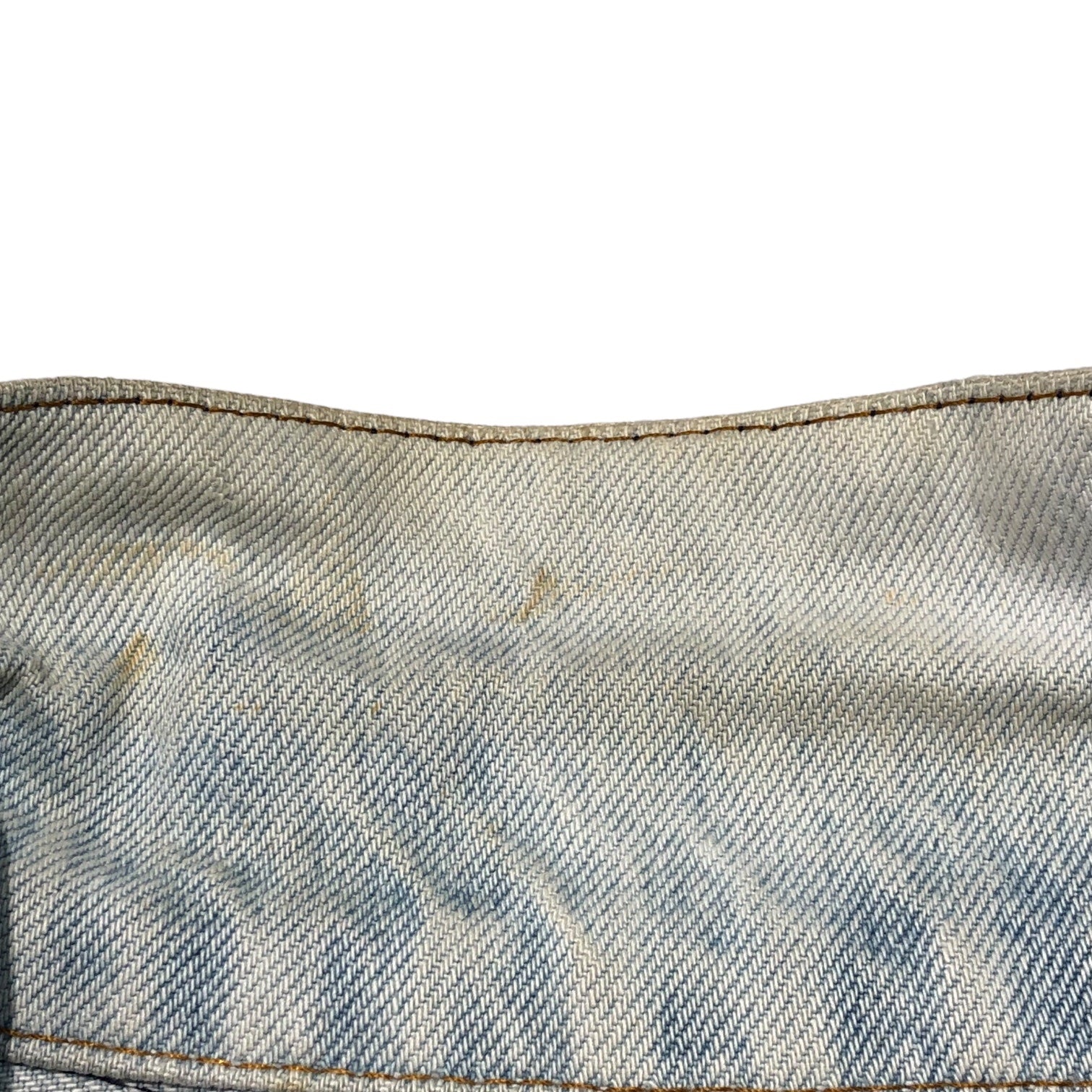 Levi's(リーバイス) 70's~80's 4th ヴィンテージデニムジャケット/トラッカージャケット 70505 表記無し(Mサイズ程度) ライトインディゴ/ブルー系 80年代~90年代