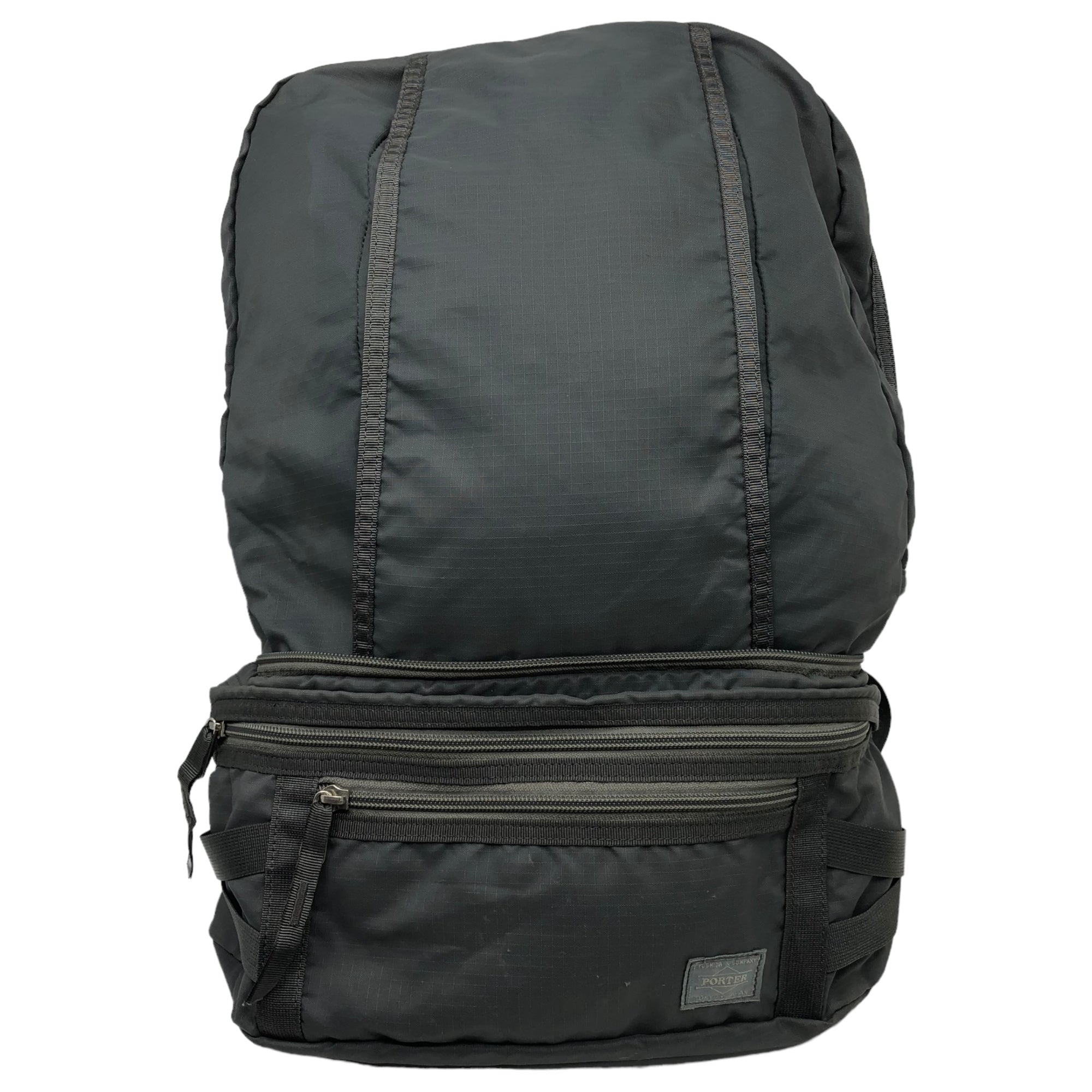 PORTER(ポーター) "TRIP"2WAY WAIST BAG/トリップ/リュック/バックパック グレー
