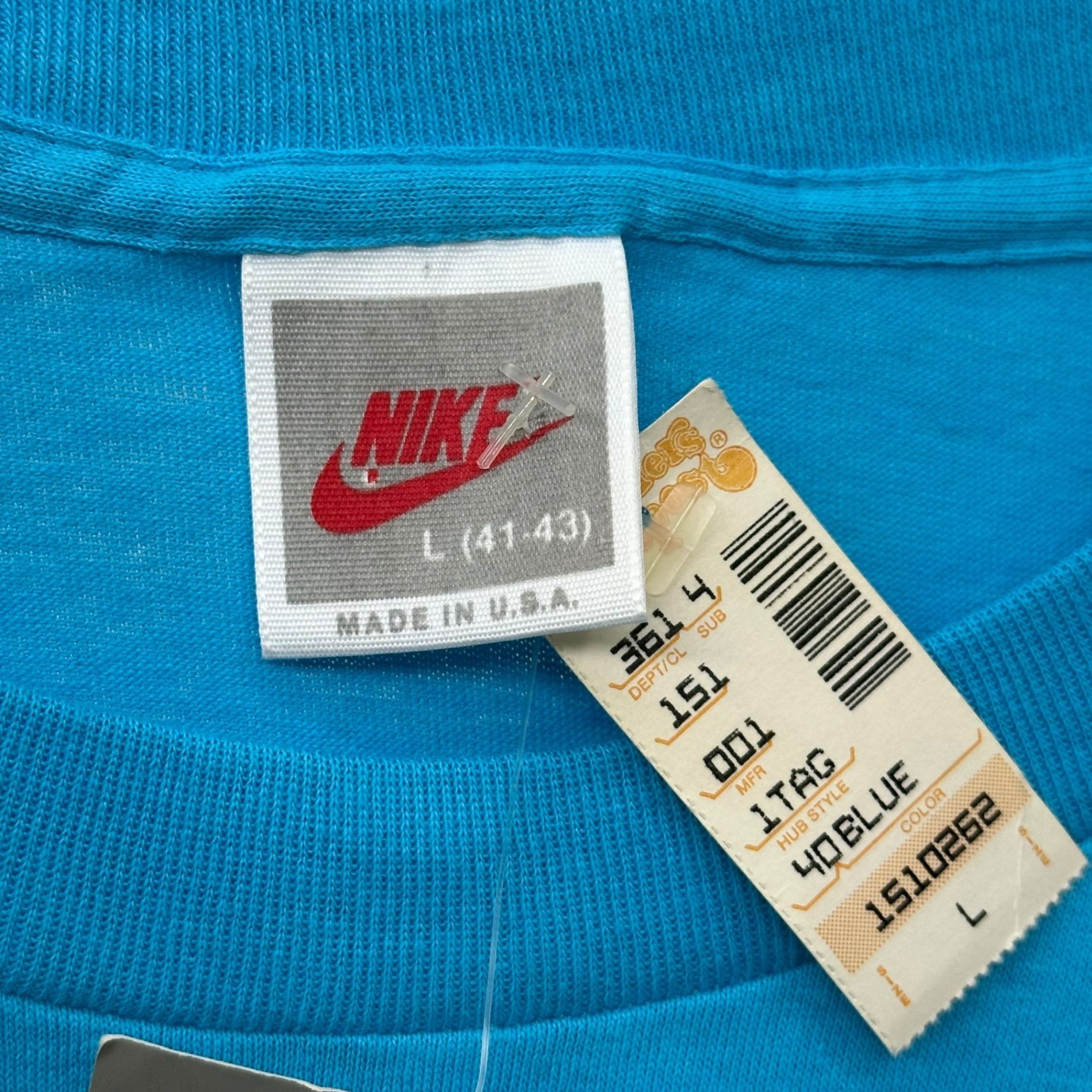 NIKE(ナイキ) 90's Michael Jordan & Spike Lee マイケル ジョーダン スパイク リー Tシャツ 1TGA-78 L ホワイト 90年代 ヴィンテージ デッドストック