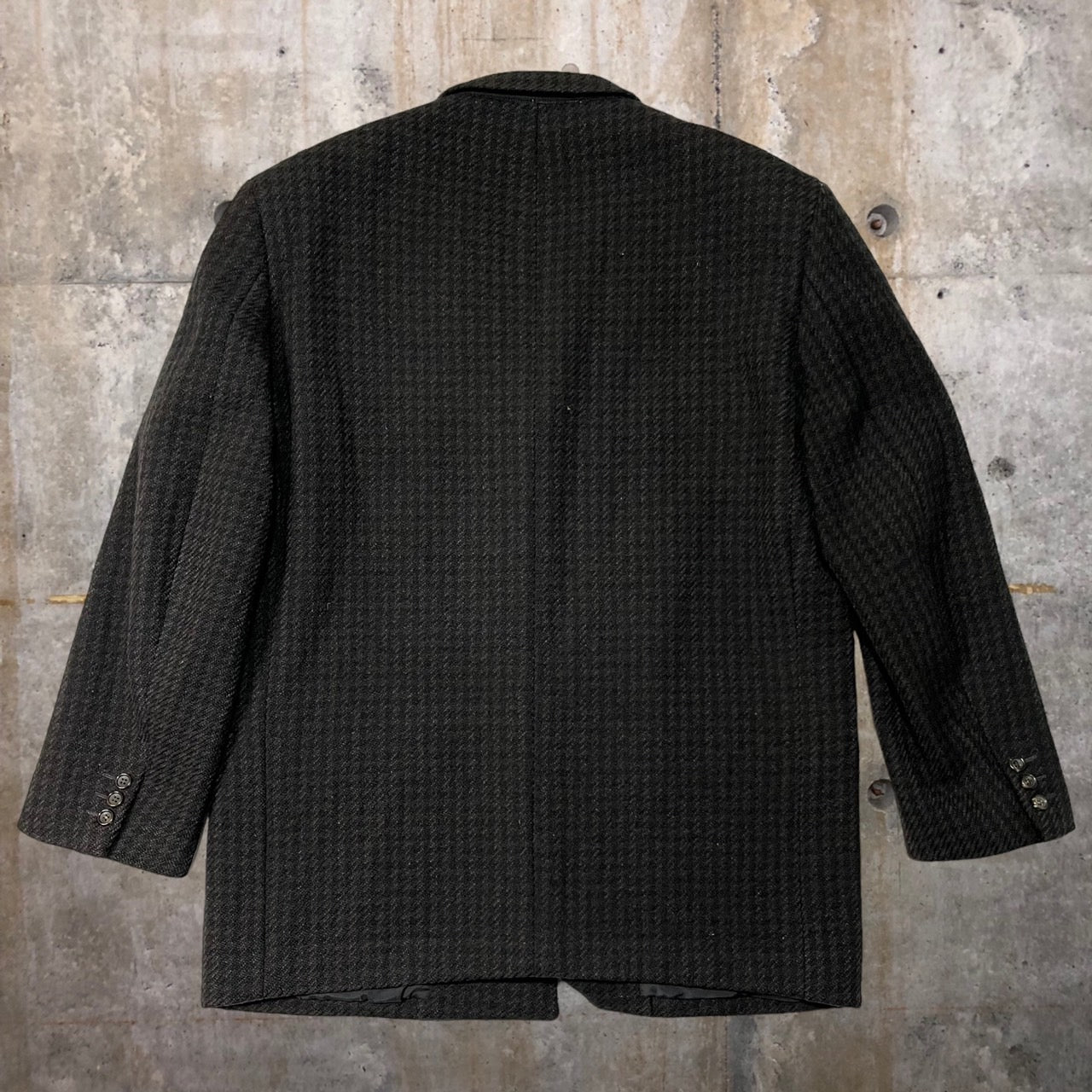 COMME des GARCONS HOMME(コムデギャルソンオム) 90's 3Bウールジャケット HJ-08021M M ブラウン×ブラック AD1992 田中オム