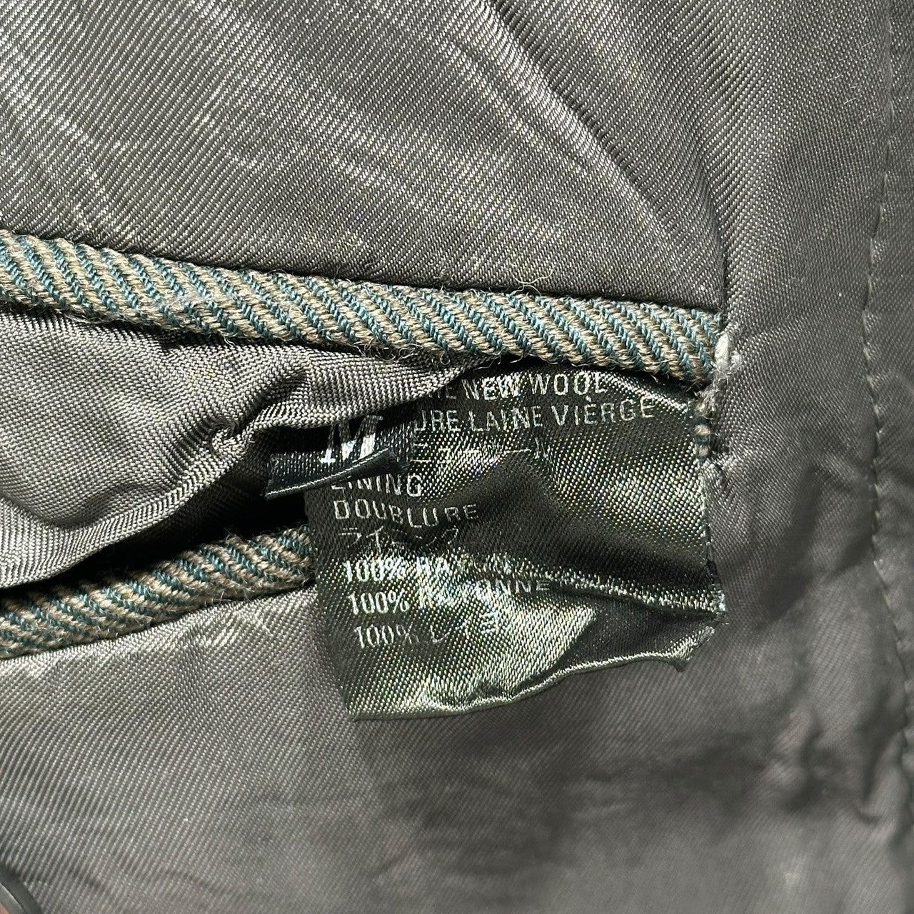 SO by alexander van slobbe(ソーバイアレクサンダーヴァンスロベ) 1993~1994’s Archive Wool padded jacket アーカイブ ウール パテッド ジャケット M グレー 90's 90年代 初期 2B テーラード