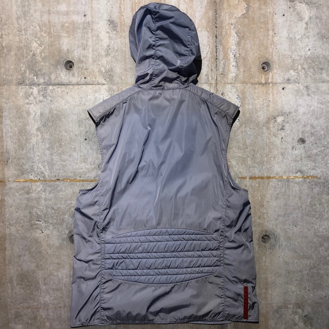 PRADA SPORT(プラダスポーツ) 90'sナイロンベスト 表記なし(Lサイズ程度) ブルー