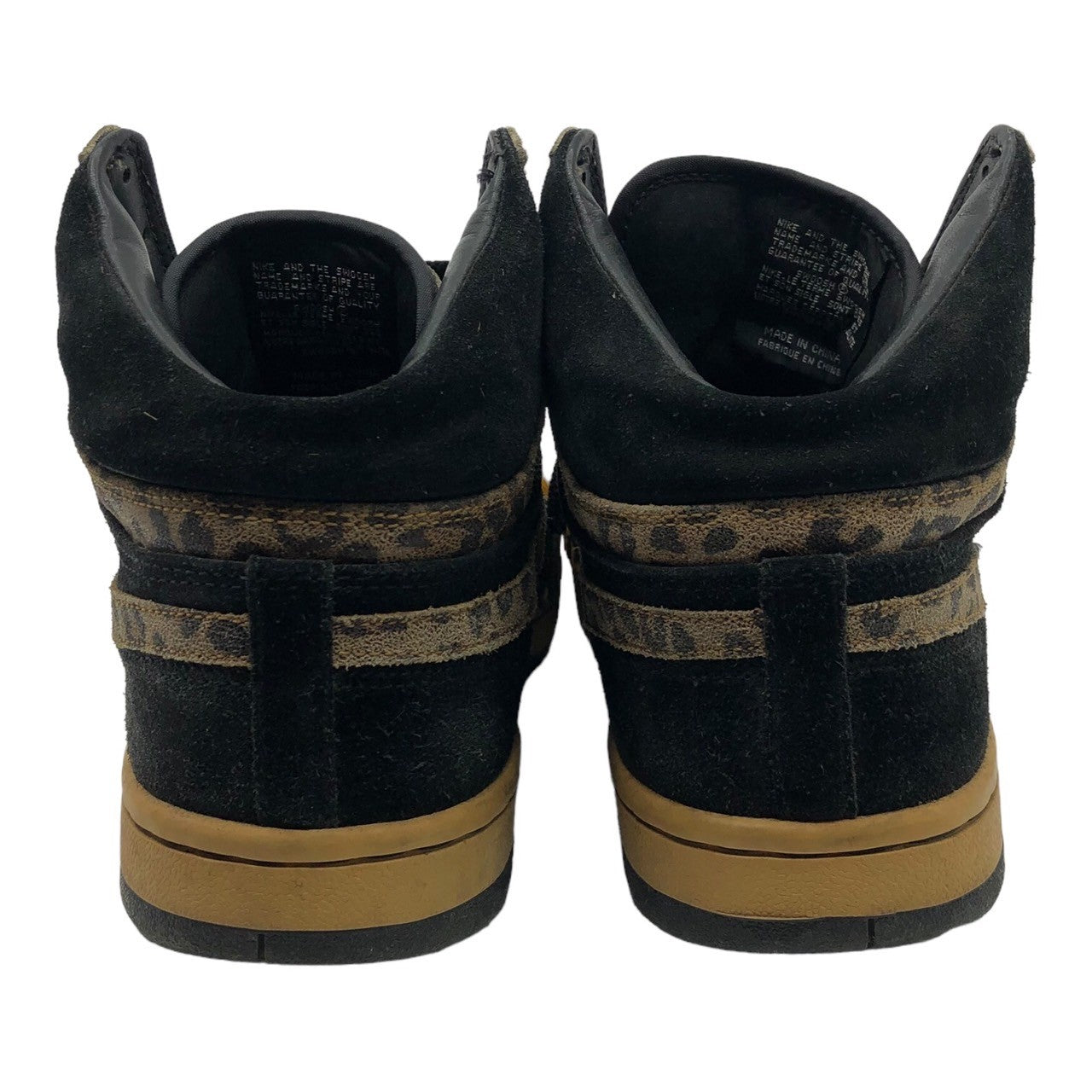 NIKE(ナイキ) COURT FORCE HIGH PRMEIUM コートフォース ハイ プレミアム ハイケット スニーカー 314429-021 28.5cm ブラック×ブラウン